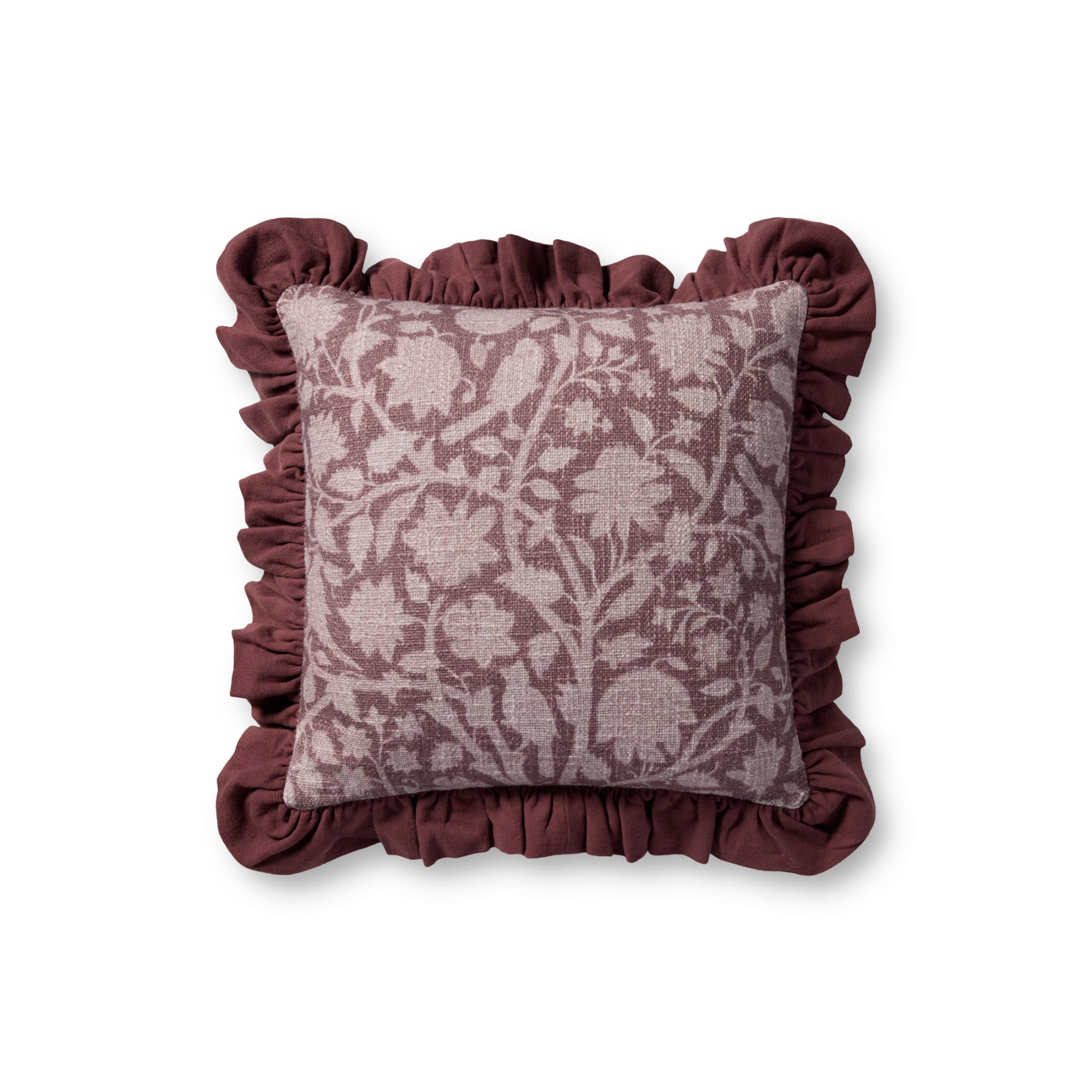 Chris Loves Julia x Loloi Kathleen 18'' x 18'' Cover with Down Pillow