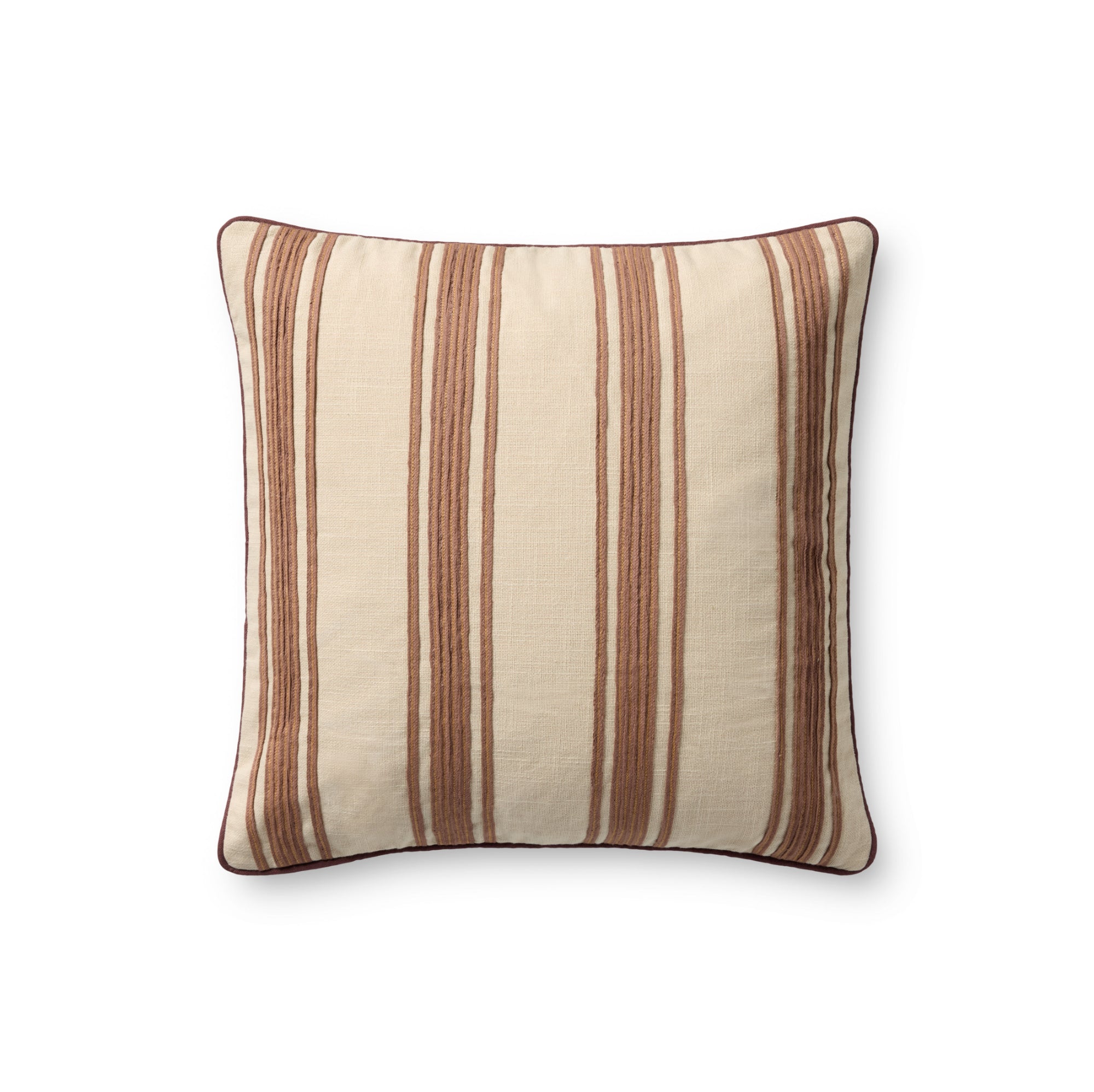 Chris Loves Julia x Loloi Verona 18" x 18" Cover with Down Pillow
