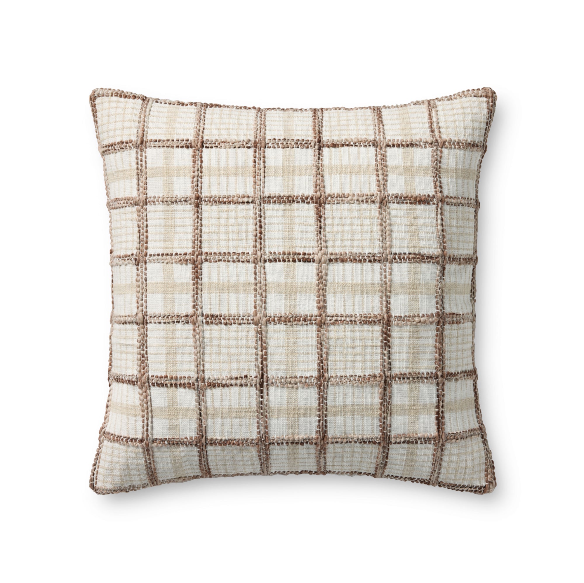 Chris Loves Julia x Loloi Norman 20" x 20" Cover with Down Pillow