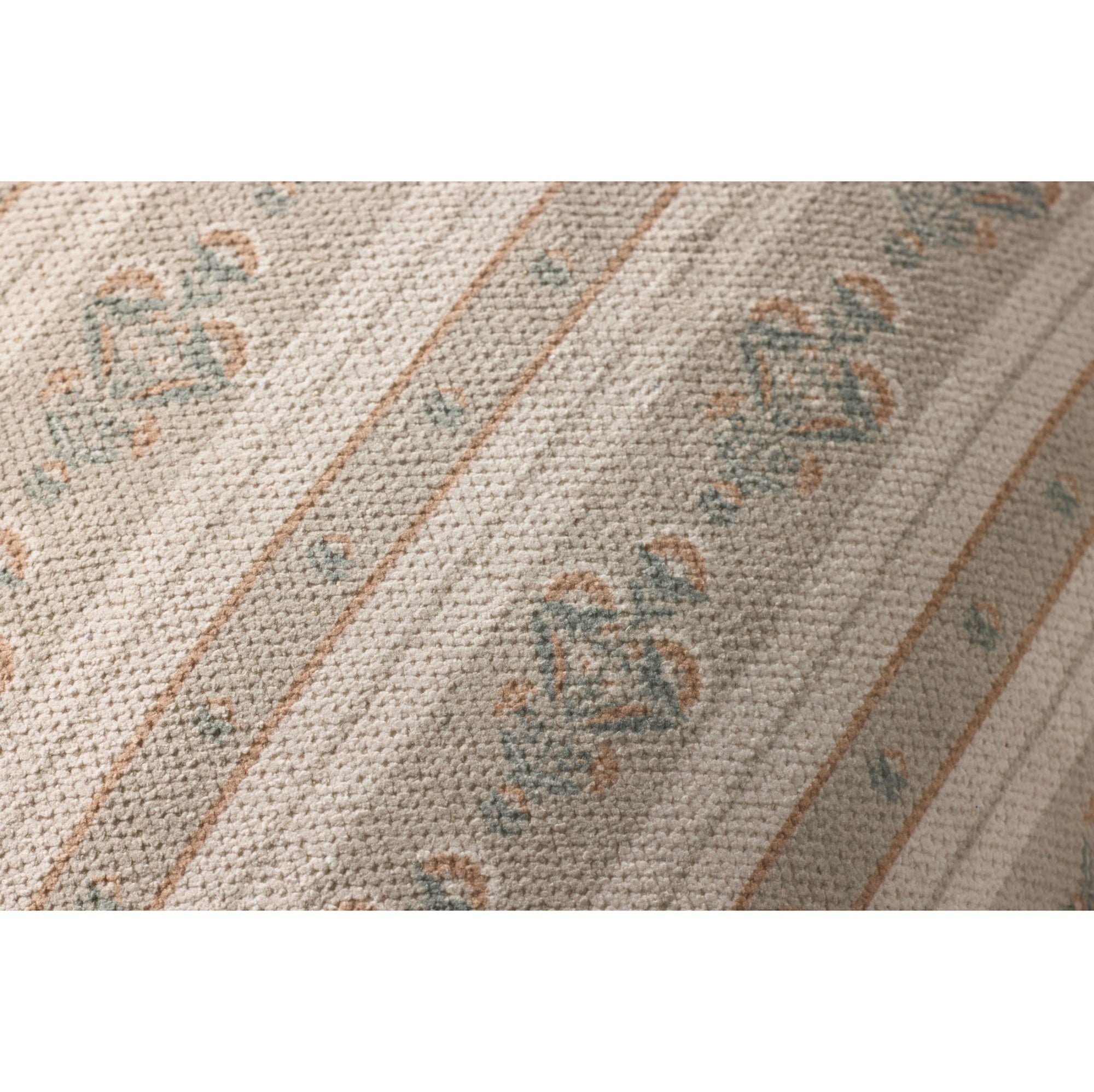 Chris Loves Julia x Loloi Liesel Ivory/Multi 20" x 20" Cover with Down Pillow