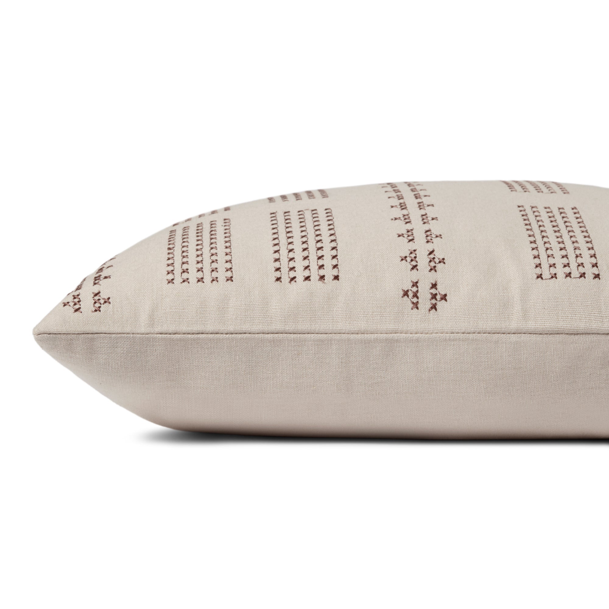 Jean Stoffer x Loloi Thomas Natural 13'' x 21'' Cover with Down Pillow