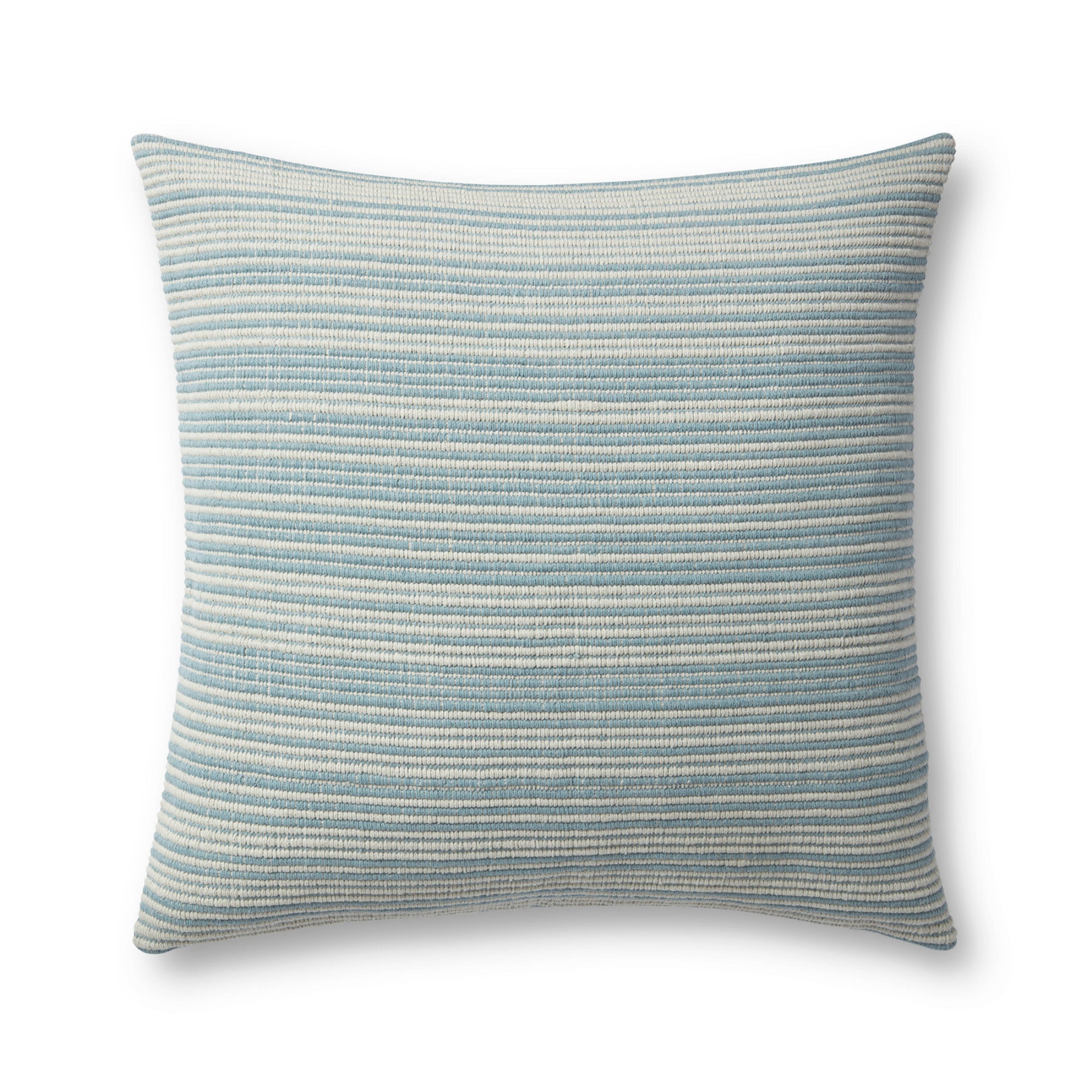 Jean Stoffer x Loloi Martha Blue 22'' x 22'' Cover with Down Pillow