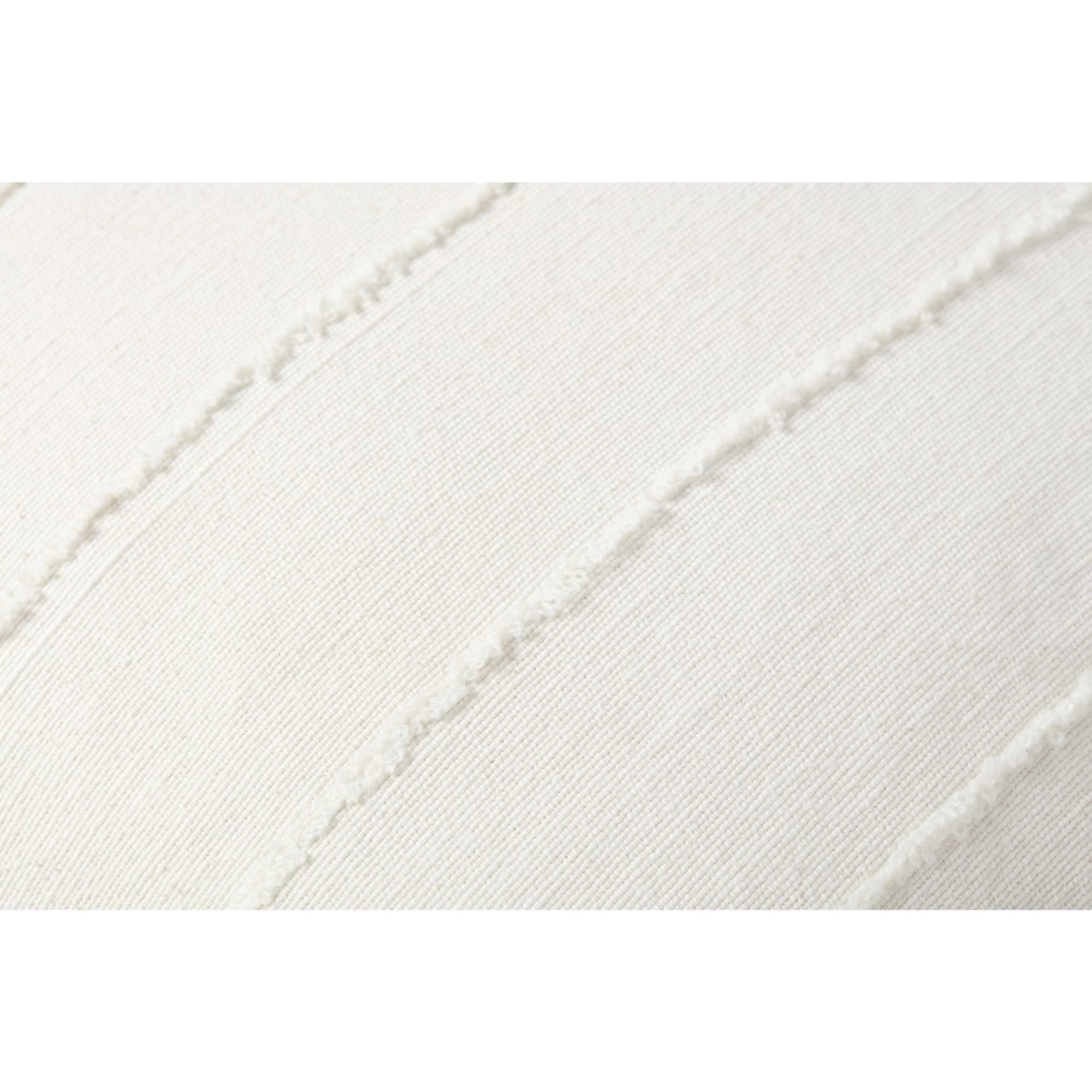 Jean Stoffer x Loloi Julia Ivory 18'' x 18'' Cover with Down Pillow
