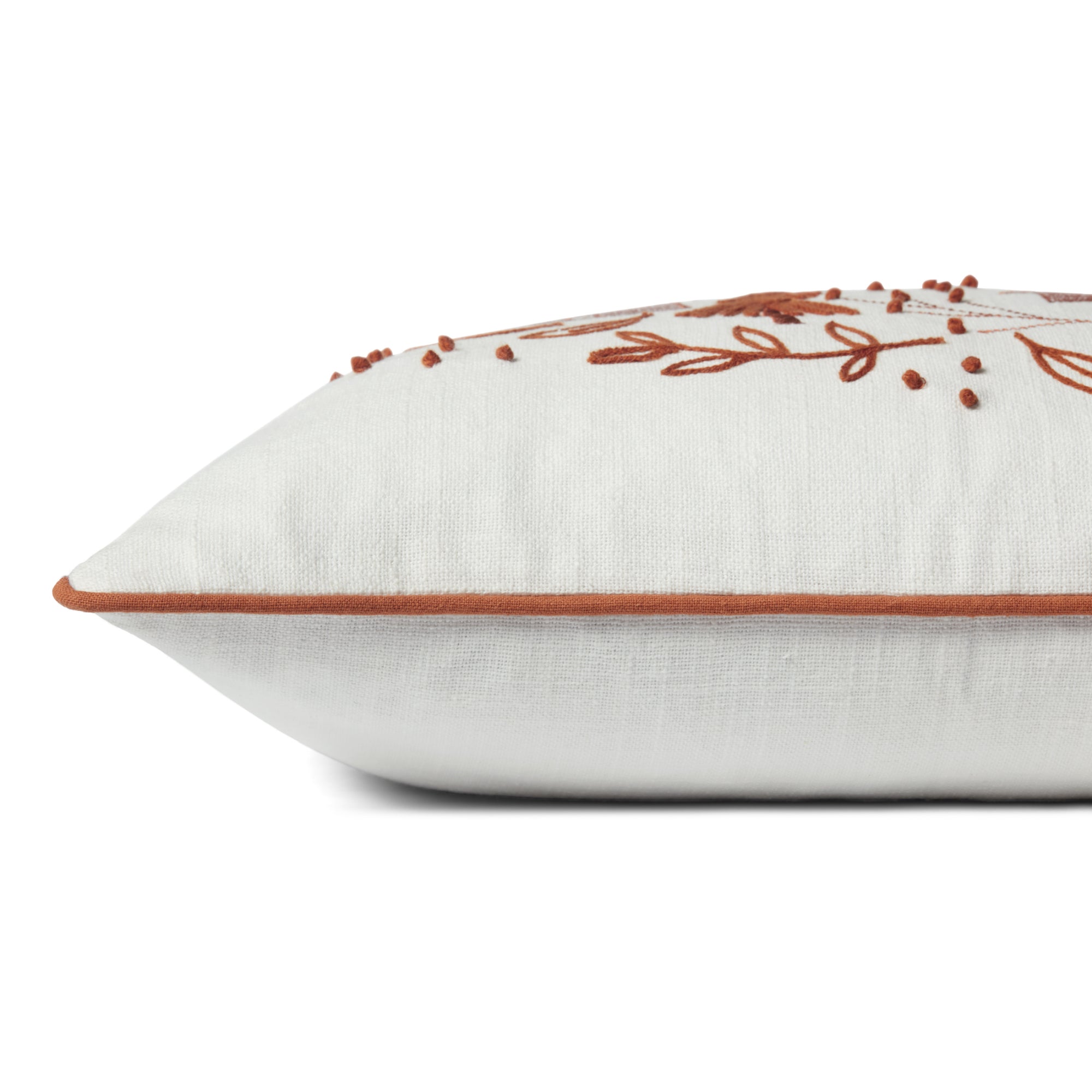 Loloi PLL0028 Spice 18" x 18" Cover with Down Pillow
