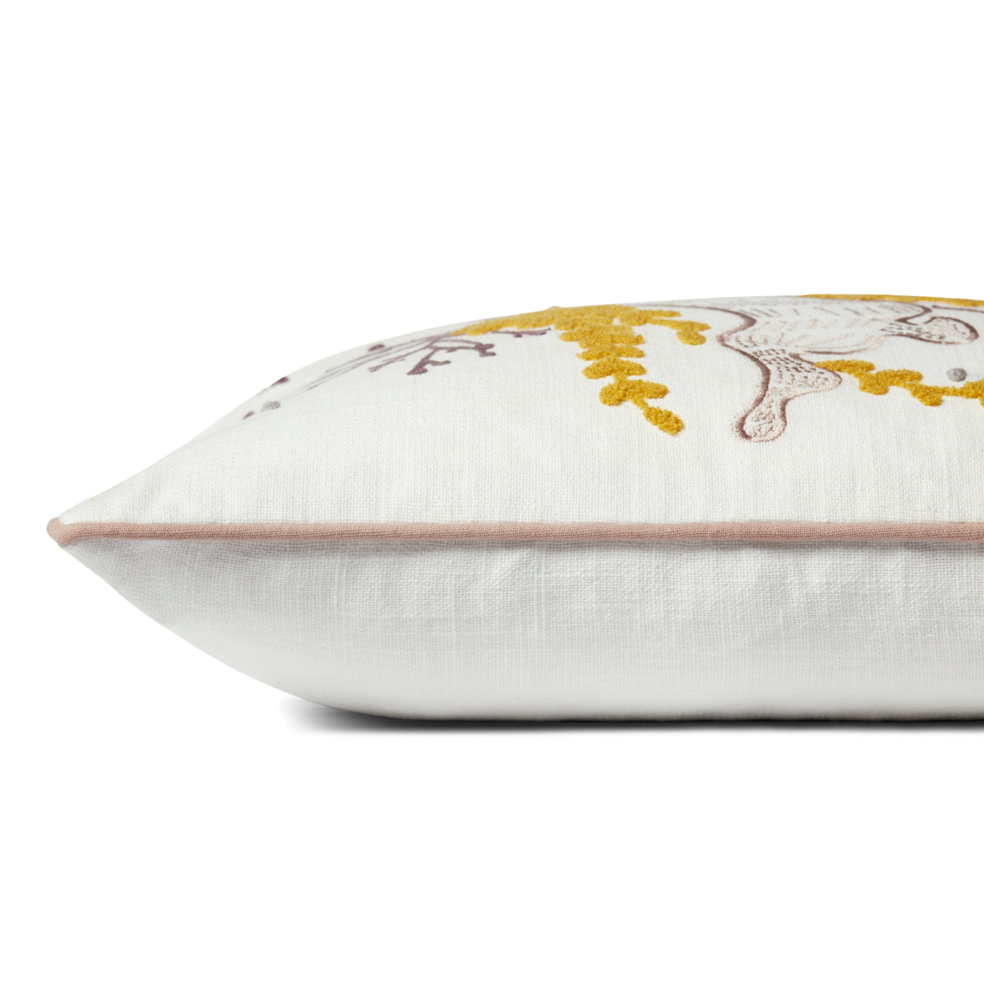Loloi PLL0029 Multi 18" x 18" Cover with Down Pillow
