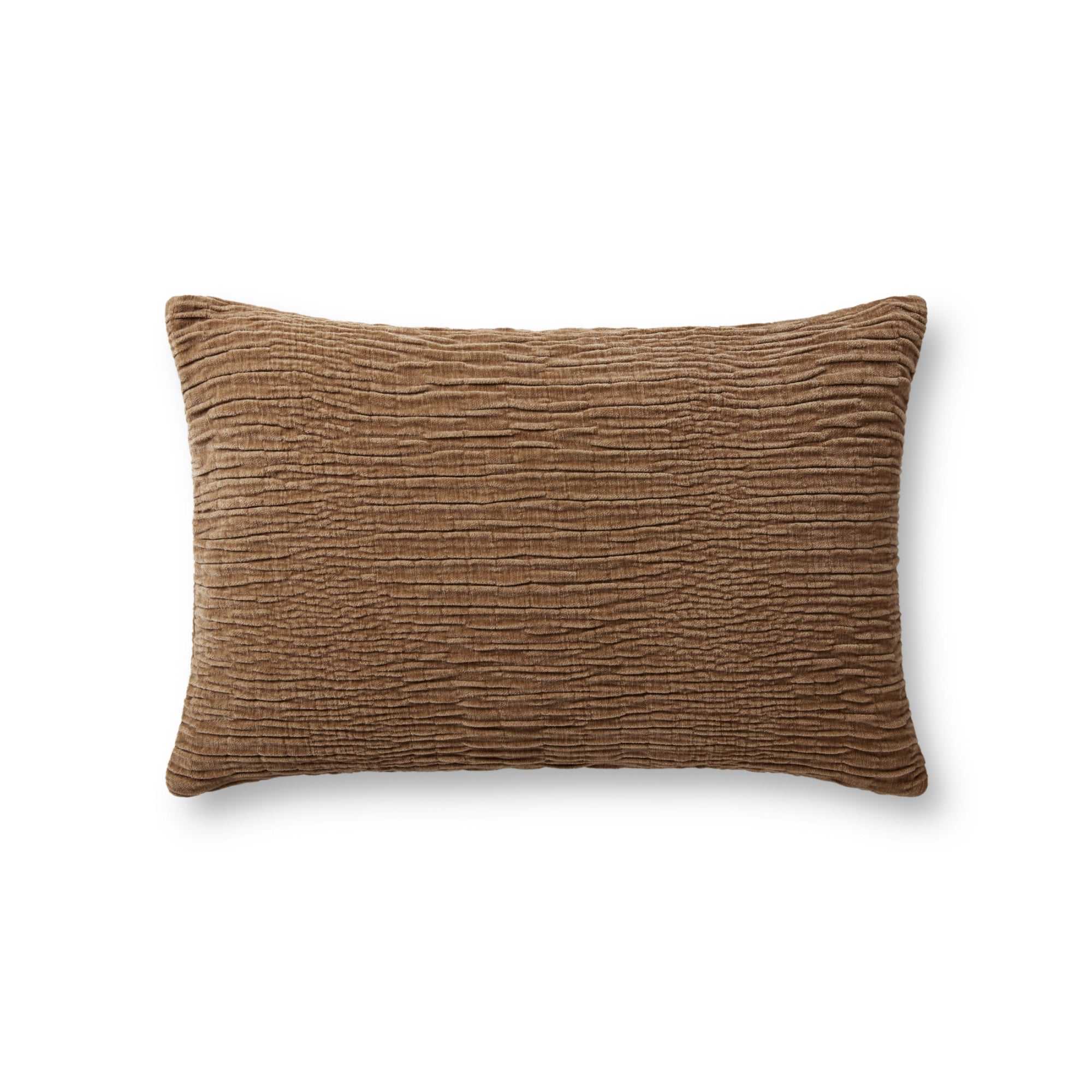 Loloi Brown Cover with Down Pillow