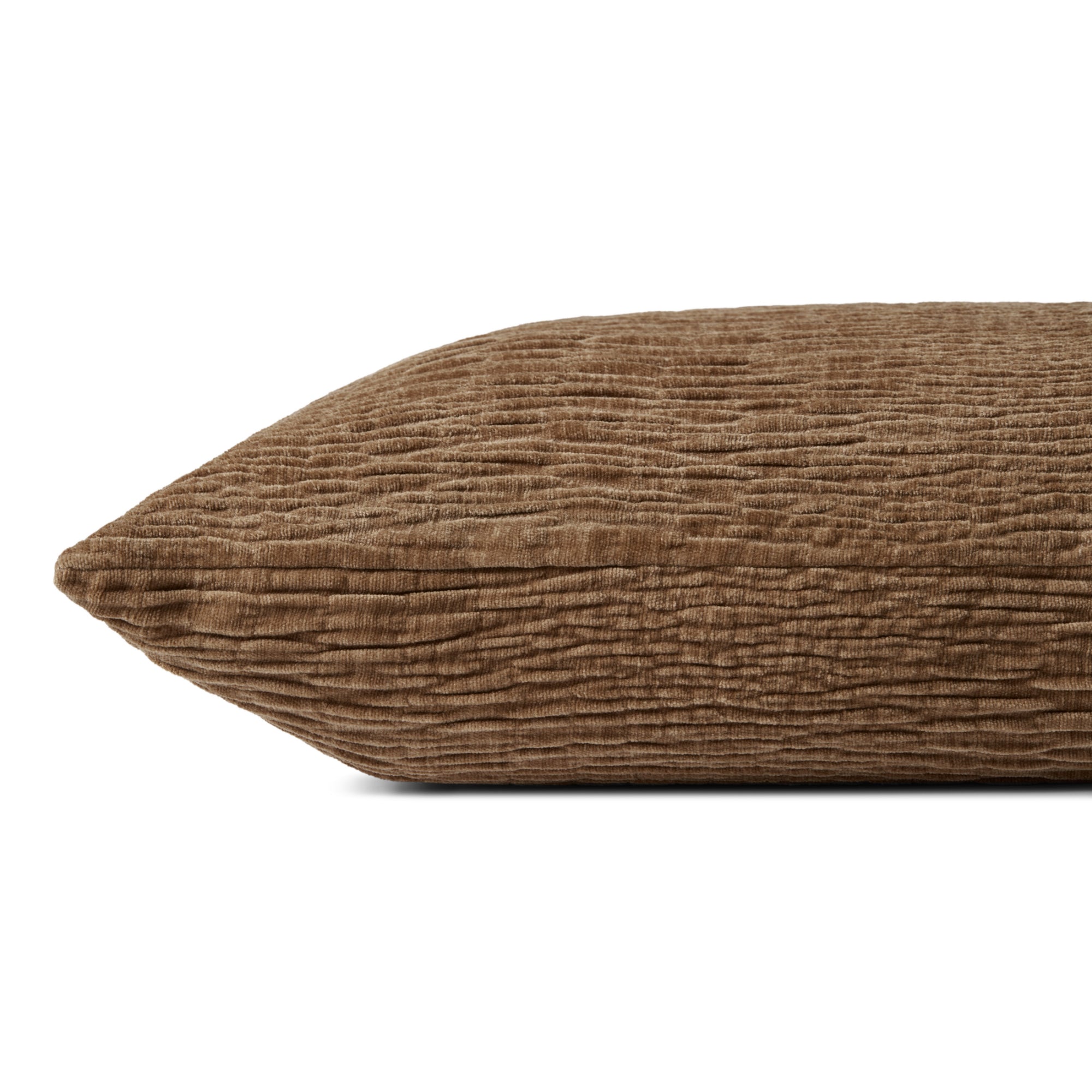 Loloi Brown Cover with Down Pillow