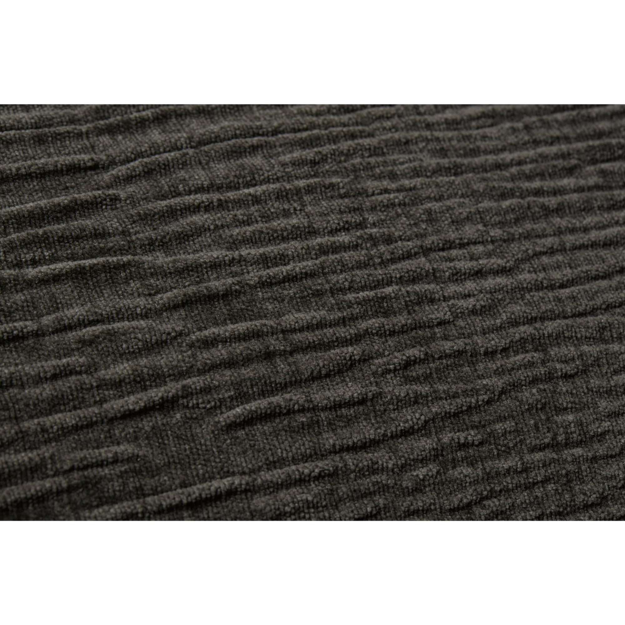 Loloi Charcoal Cover with Down Pillow