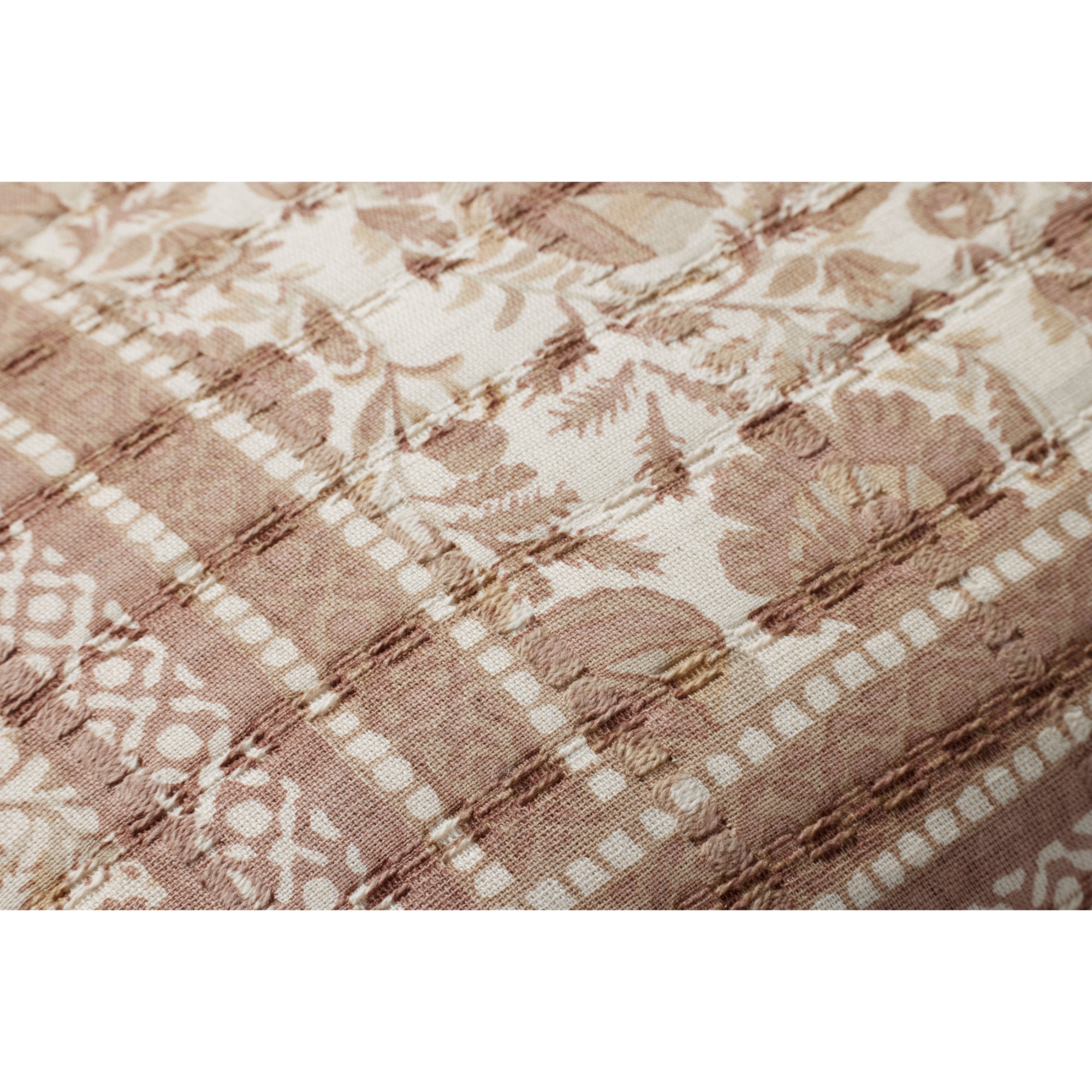 Loloi PLL0117 Blush/Ivory 13'' x 21'' Cover with Down Pillow