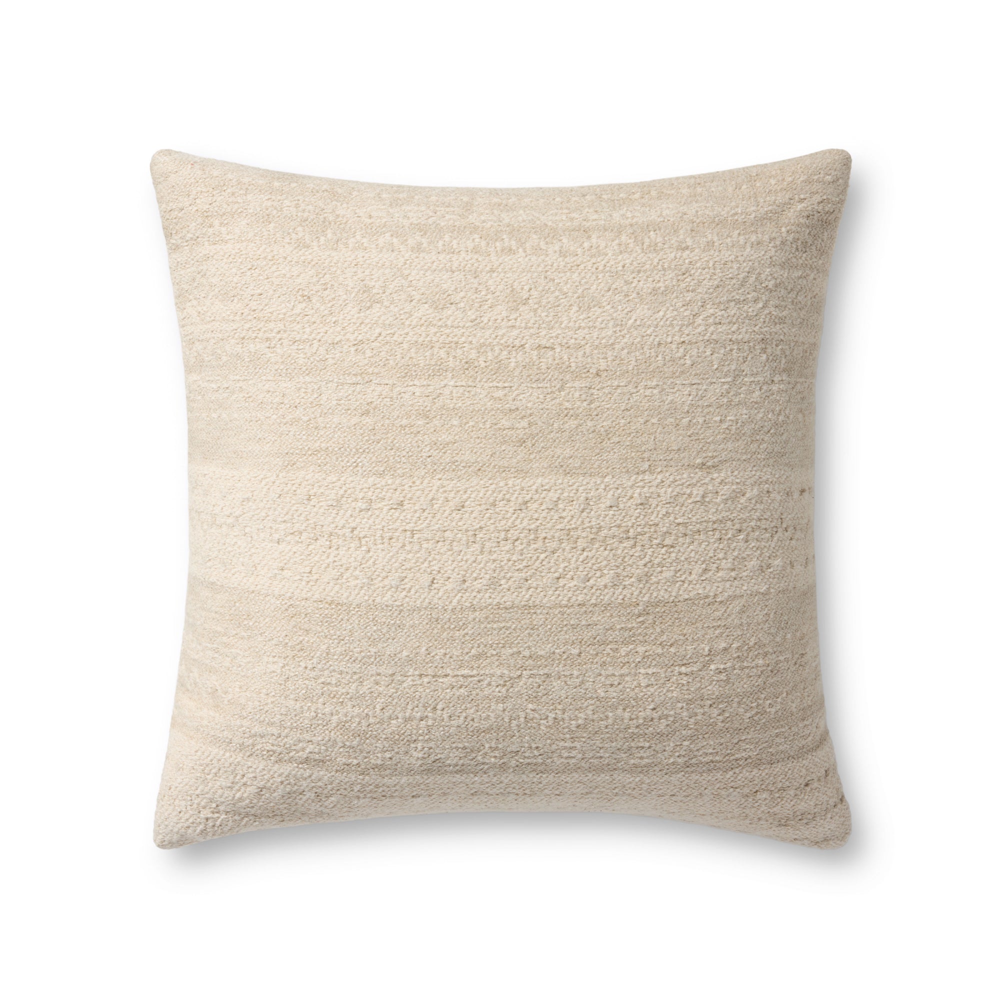 Loloi Natural 20'' x 20'' Cover with Down Pillow