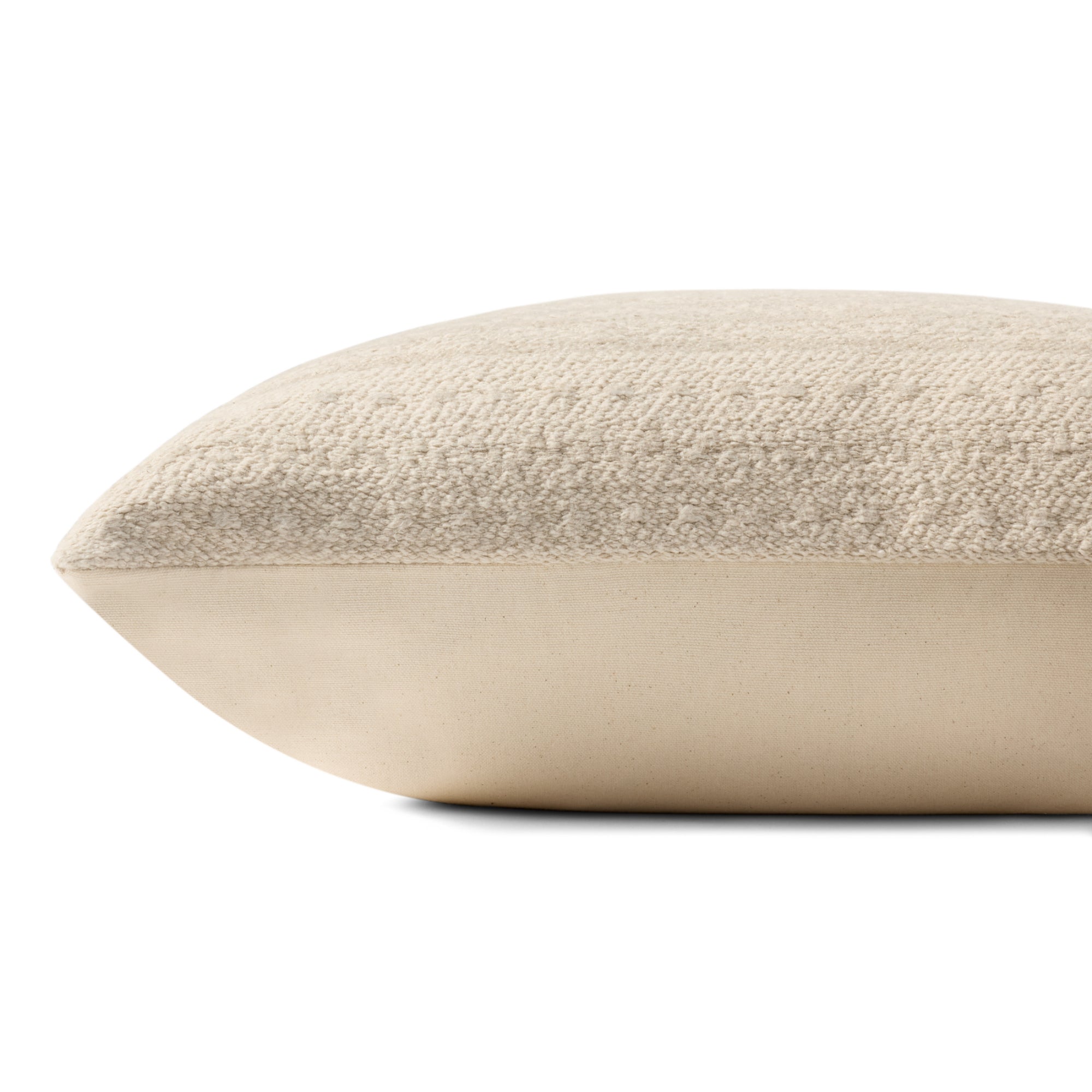 Loloi Natural 20'' x 20'' Cover with Down Pillow