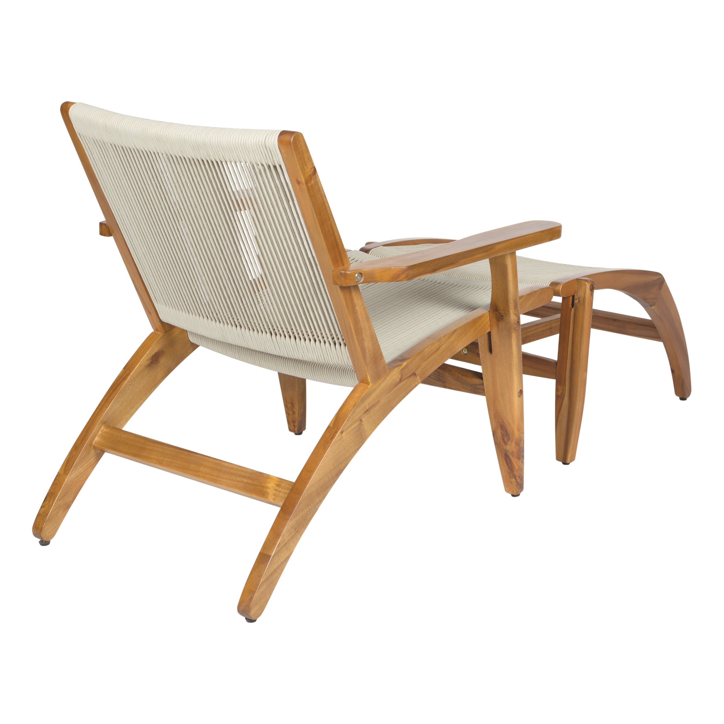 Norway Lounge Chair and Ottoman - Set of Two