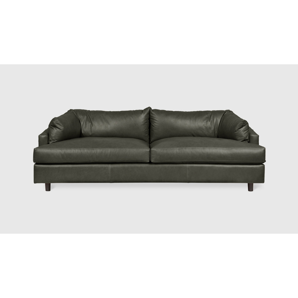 Thalia Sofa - Tucson Char Leather