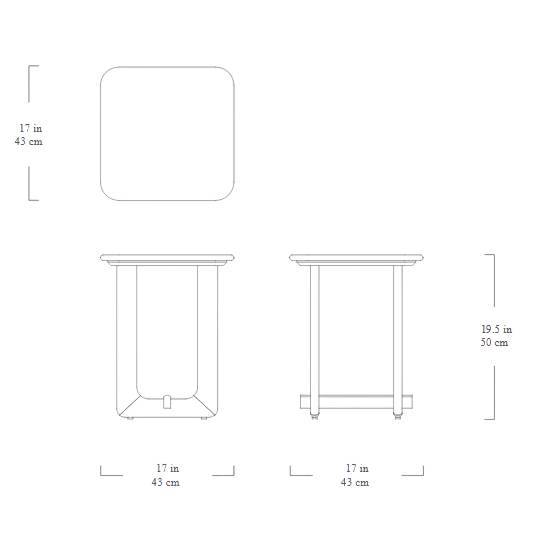 Portico End Table