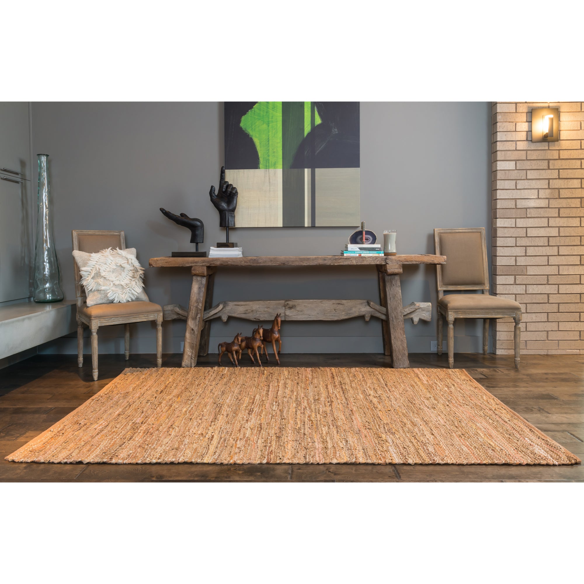 Loloi Edge Tan Rug