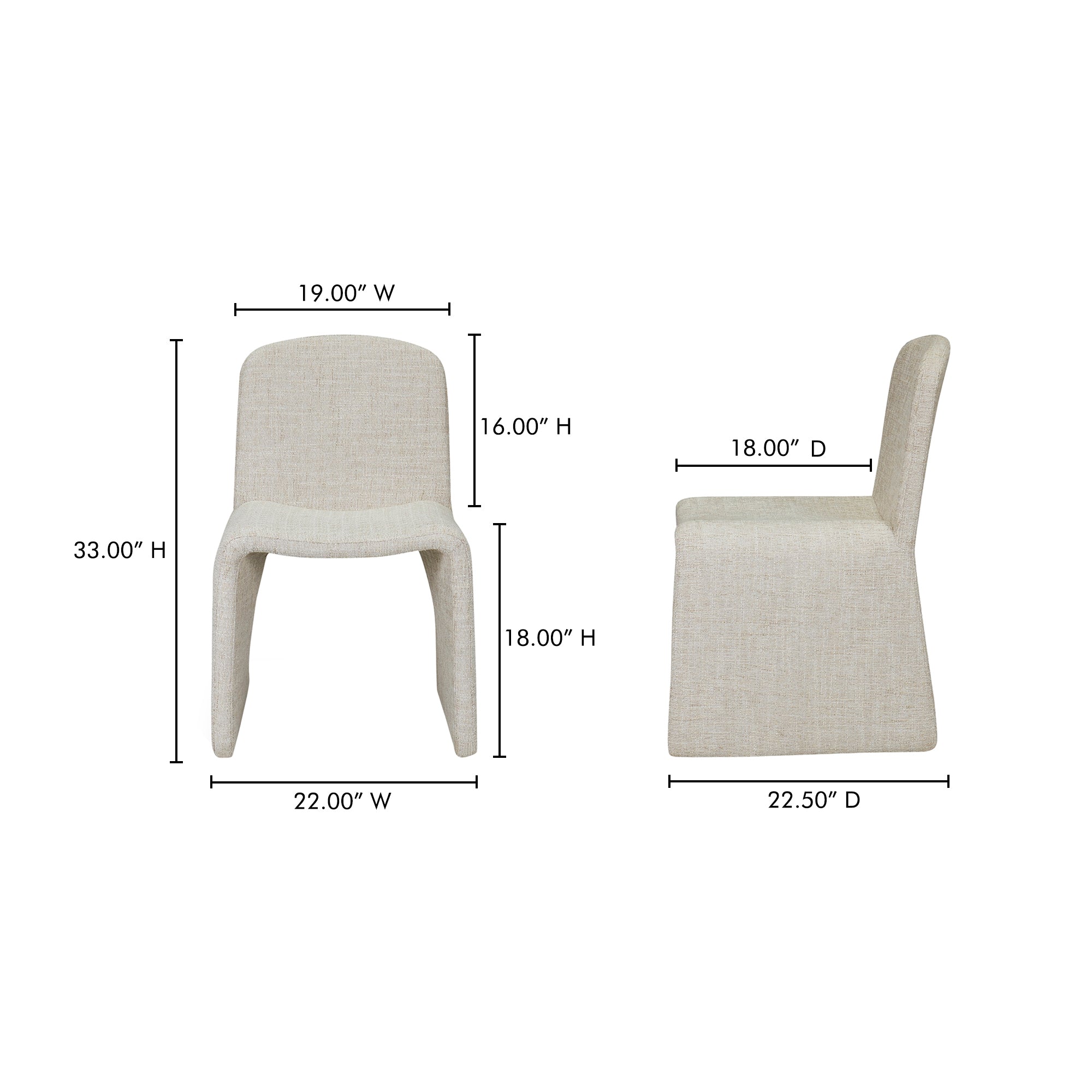 Ella Dining Chair Heather Beige Dining Room Chairs Moe's    Four Hands, Mid Century Modern Furniture, Old Bones Furniture Company, Old Bones Co, Modern Mid Century, Designer Furniture, Furniture Sale, Warehouse Furniture Sale, Ella Dining Chair Heather Beige Sale, https://www.oldbonesco.com/