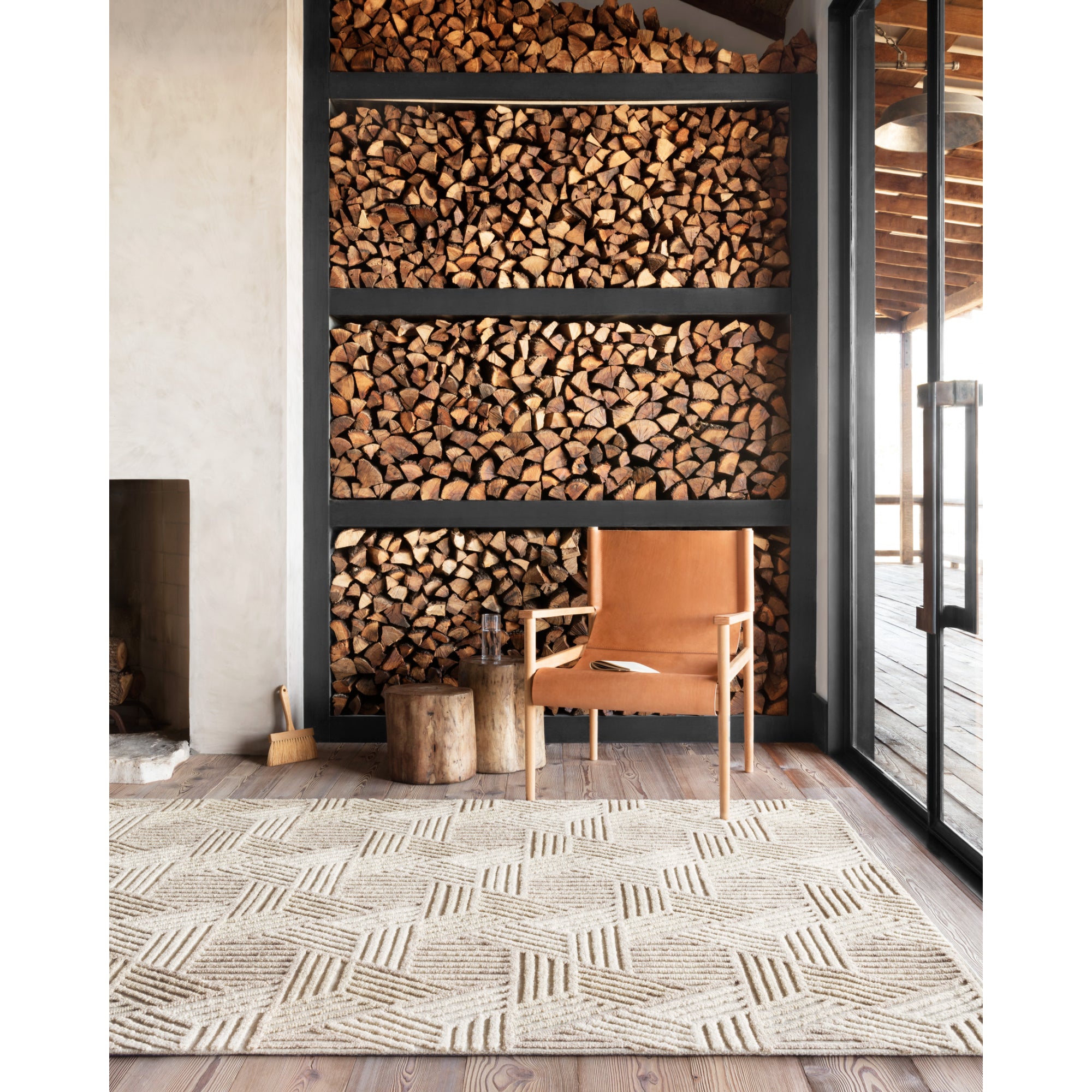 Loloi Ehren Oatmeal/Ivory Rug