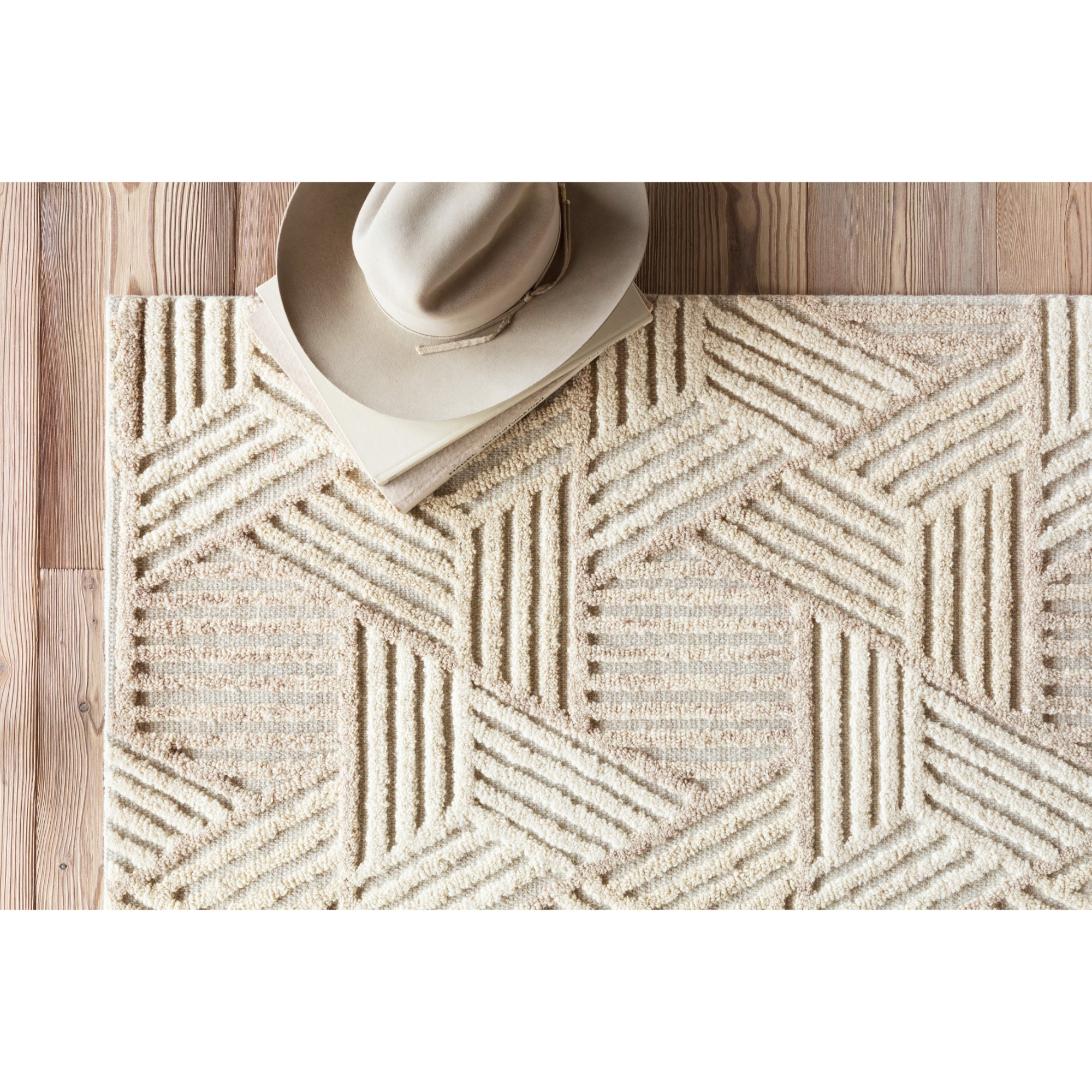Loloi Ehren Oatmeal/Ivory Rug