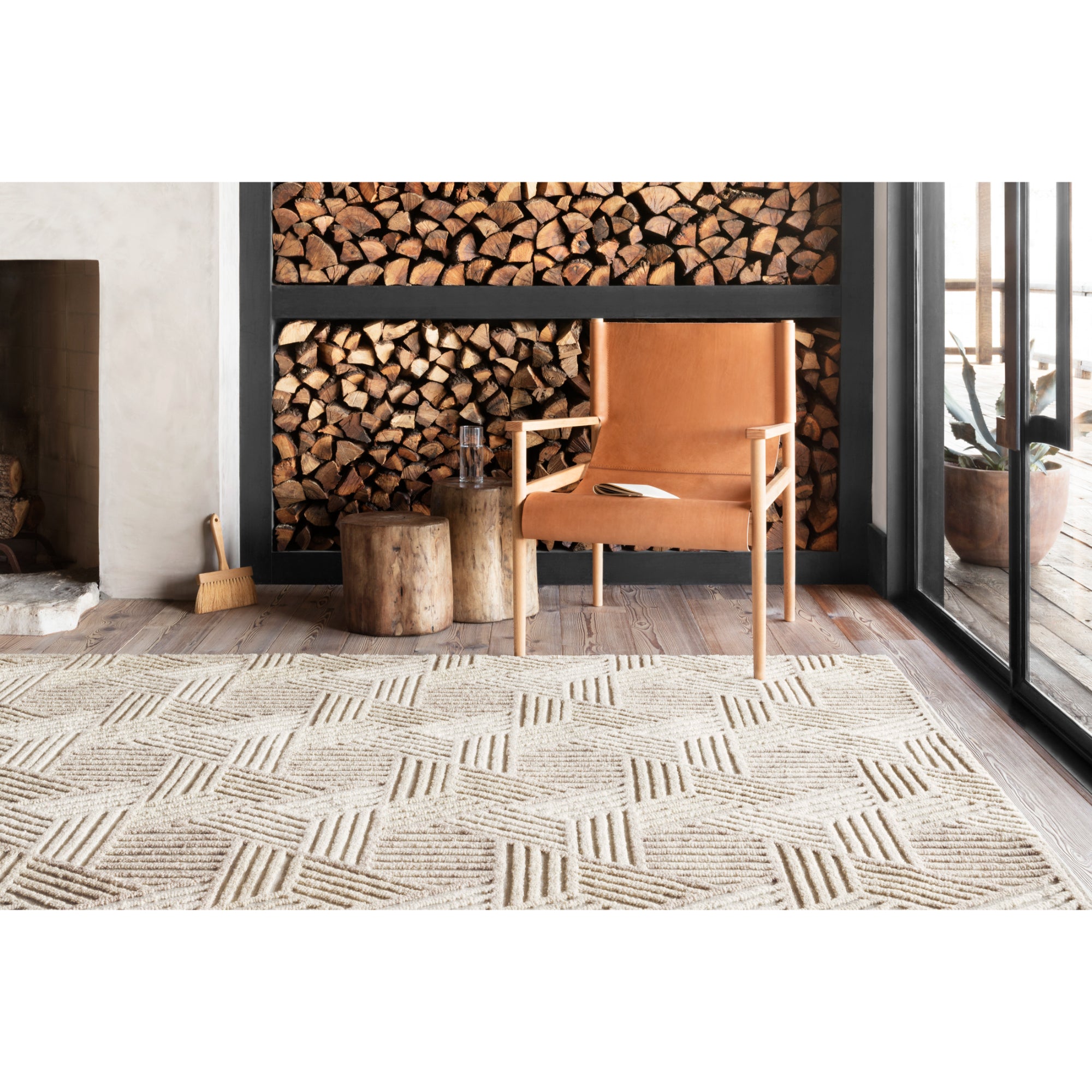 Loloi Ehren Oatmeal/Ivory Rug