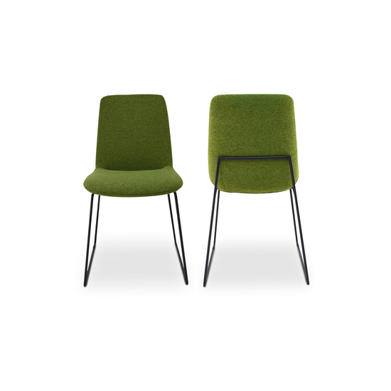 Ruth Dining Chair Green-M2 (Set of 2)