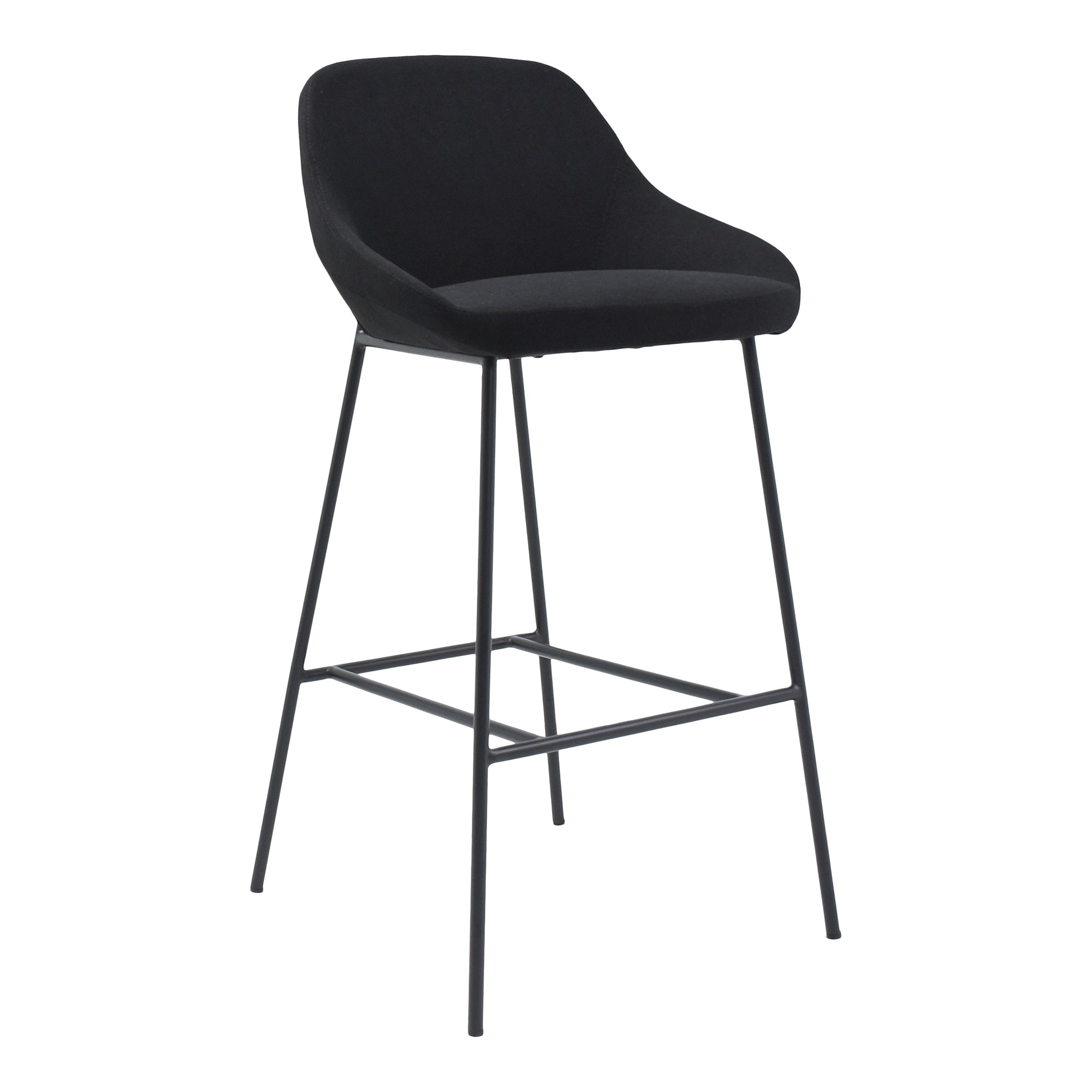 Shelby Bar Stool Black Bar Stools Moe's    Four Hands, Mid Century Modern Furniture, Old Bones Furniture Company, Old Bones Co, Modern Mid Century, Designer Furniture, Furniture Sale, Warehouse Furniture Sale, Shelby Bar Stool Black Sale, https://www.oldbonesco.com/