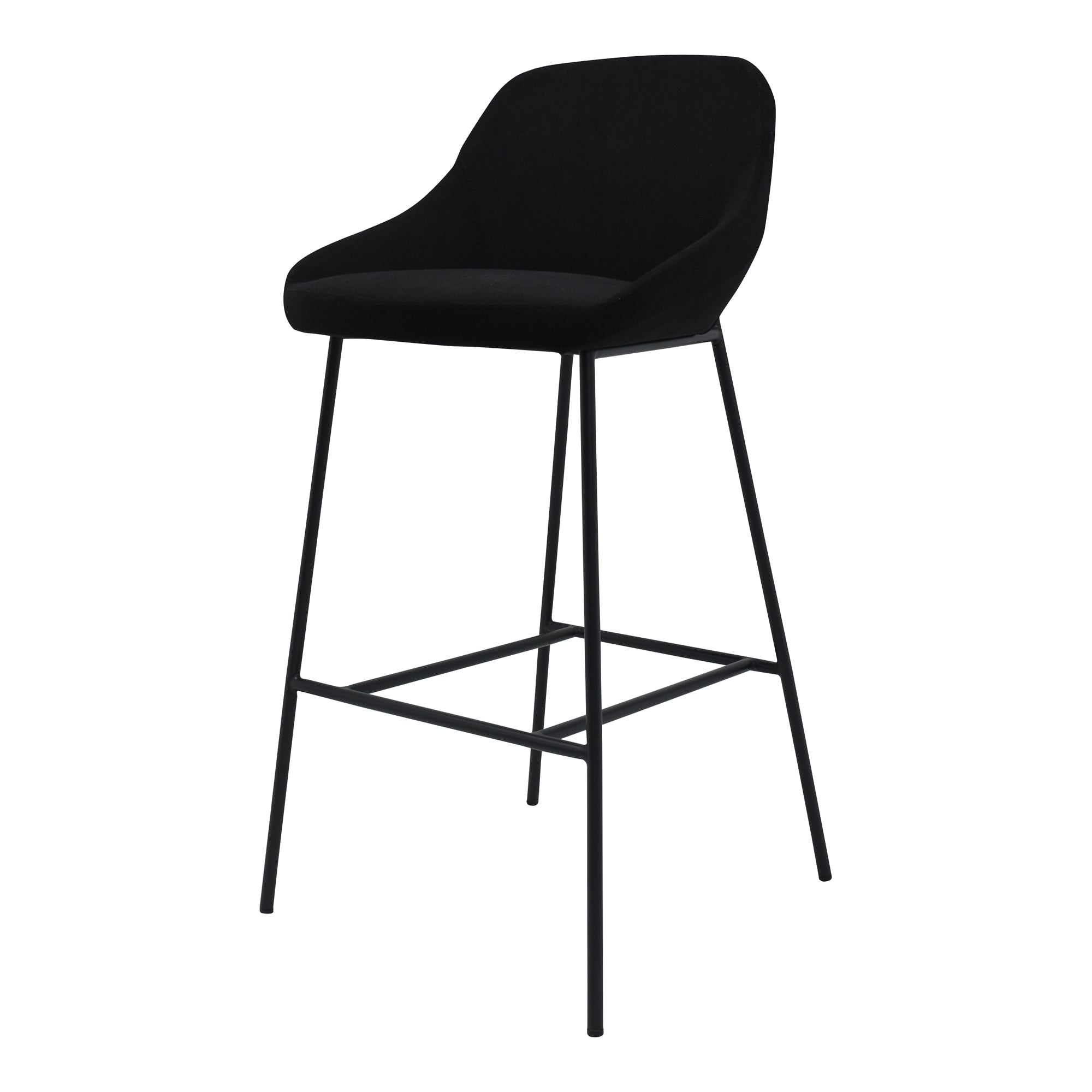 Shelby Bar Stool Black Bar Stools Moe's    Four Hands, Mid Century Modern Furniture, Old Bones Furniture Company, Old Bones Co, Modern Mid Century, Designer Furniture, Furniture Sale, Warehouse Furniture Sale, Shelby Bar Stool Black Sale, https://www.oldbonesco.com/