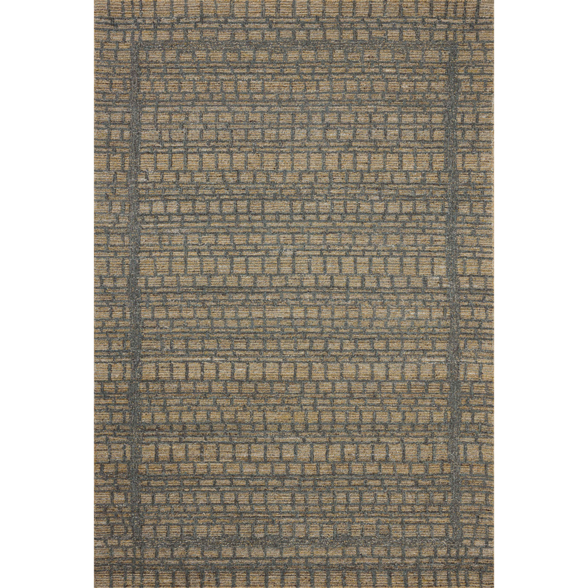 Loloi Elias Wheat/Charcoal Rug by Loloi