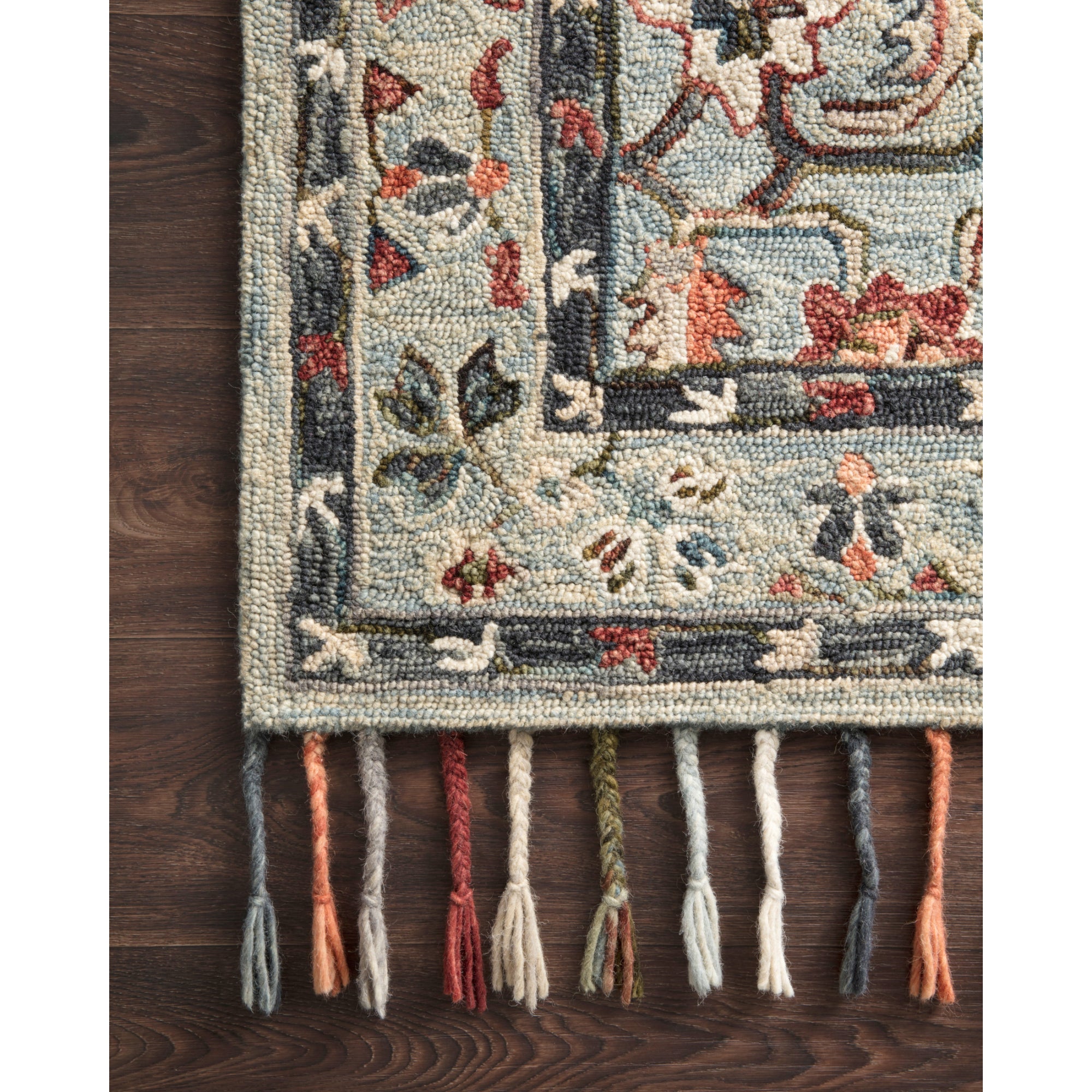 Loloi Elka Sky/Multi 18" x 18" Sample Rug