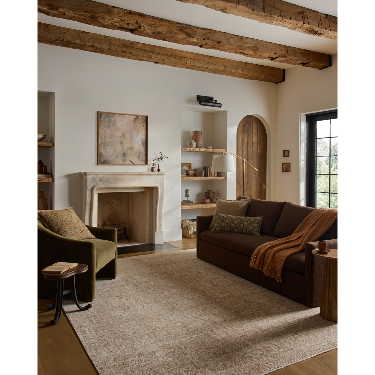 Loloi Elora Natural/Terracotta Rug by Loloi