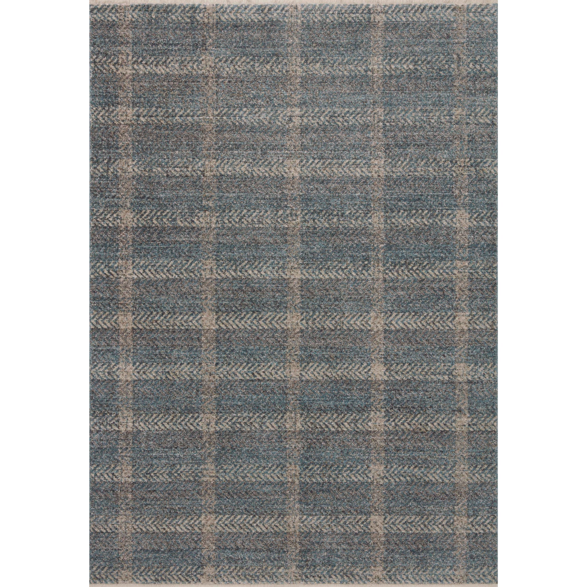 Angela Rose x Loloi Ember Blue/Beige Rug