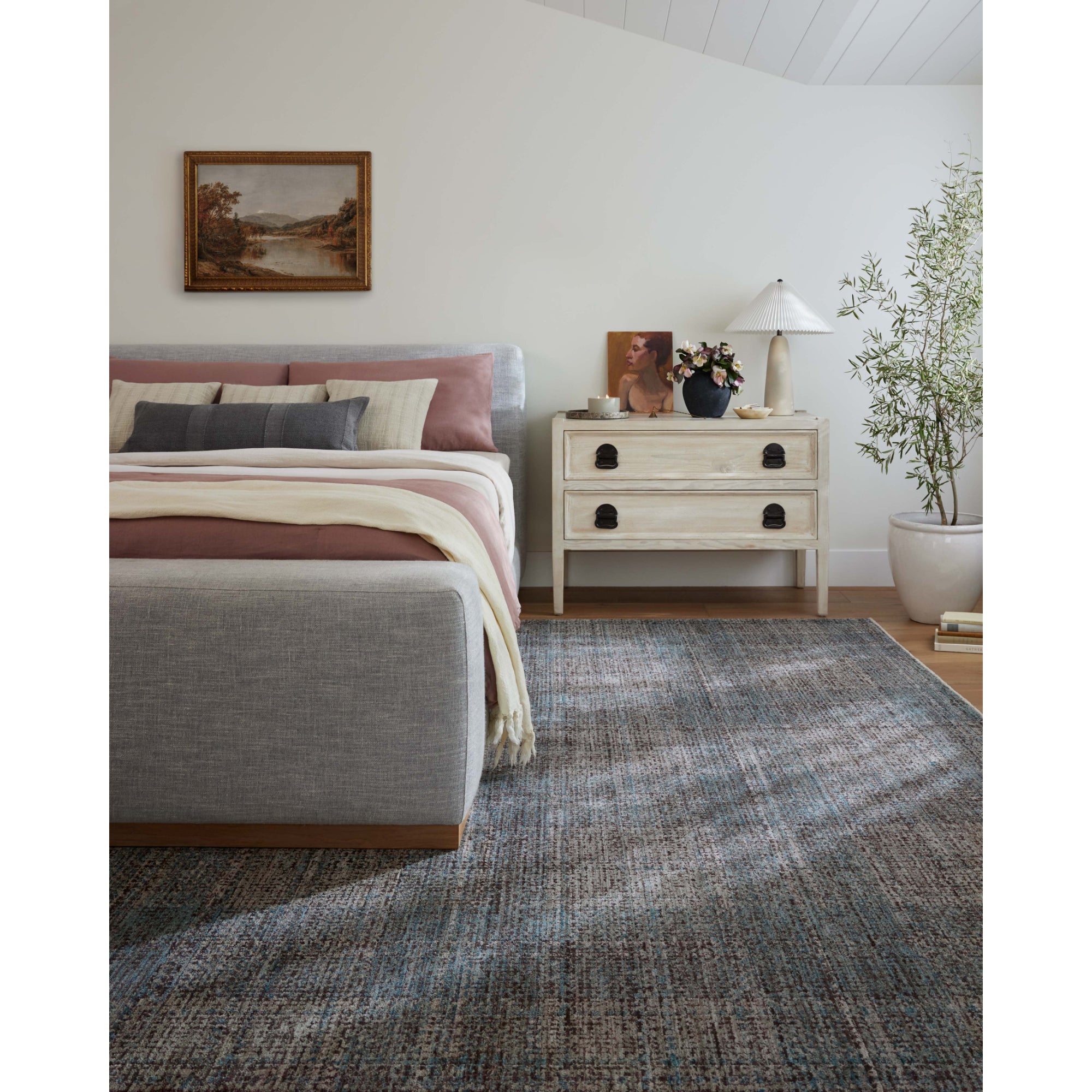 Angela Rose x Loloi Ember Denim/Charcoal Rug