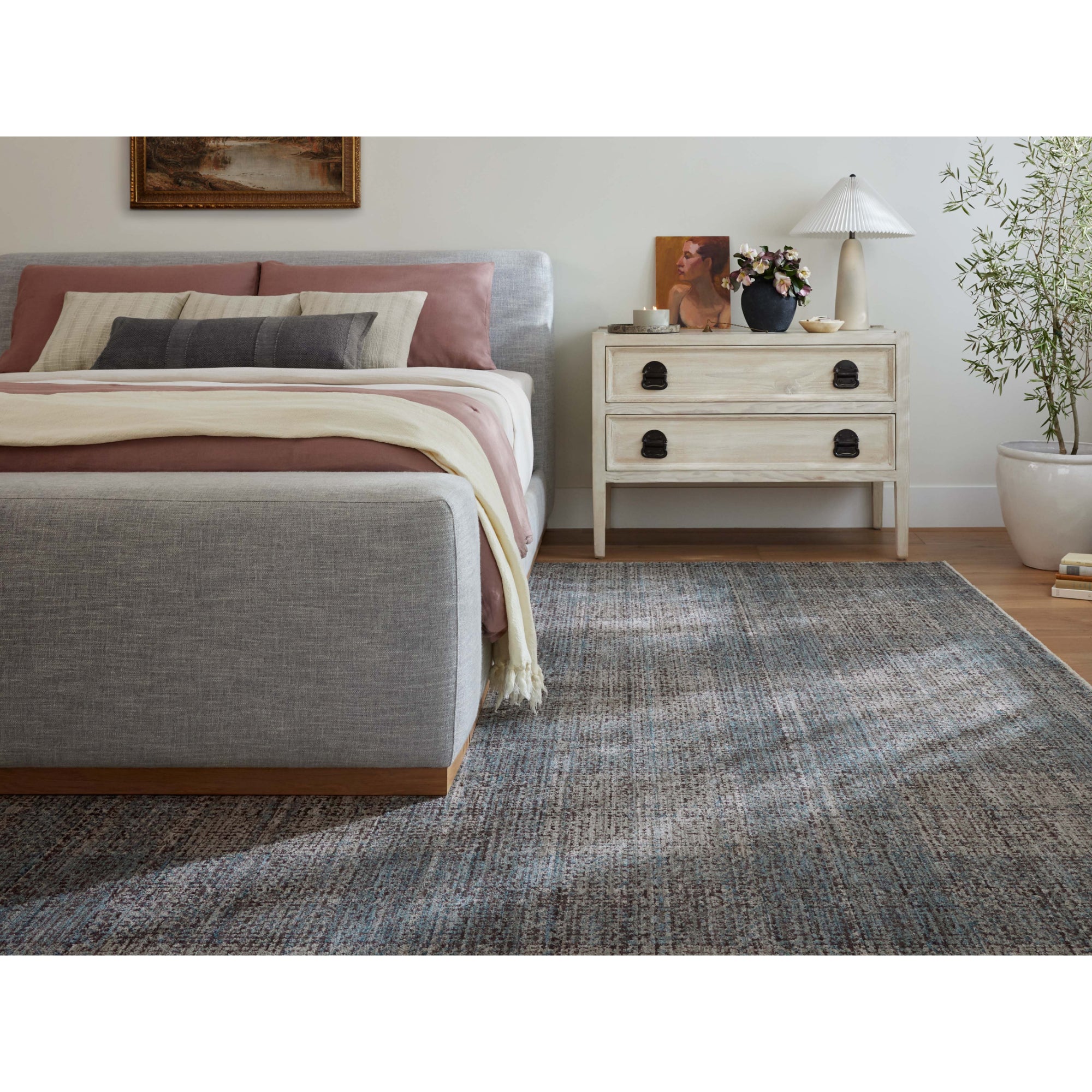 Angela Rose x Loloi Ember Denim/Charcoal Rug