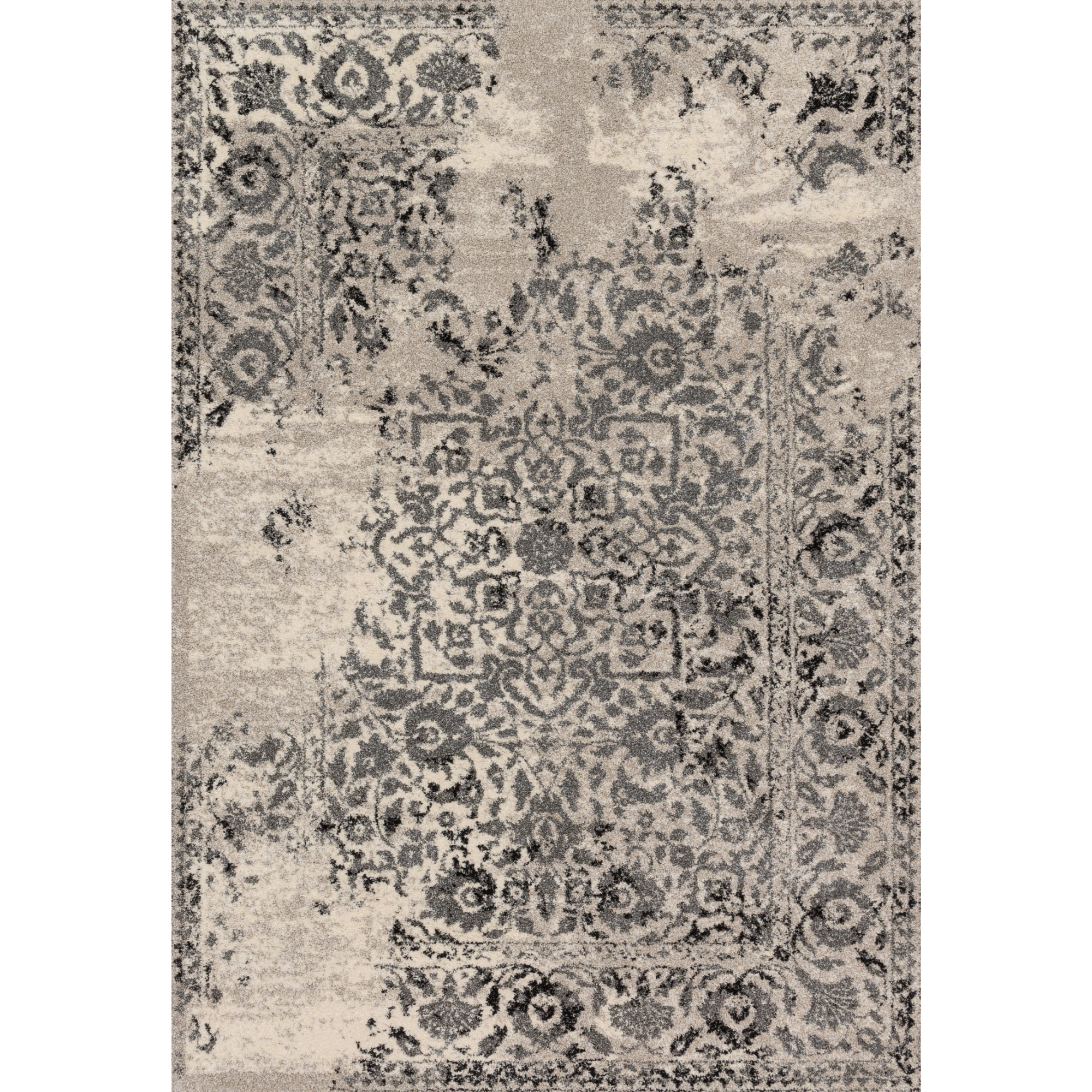 Loloi Emory Ivory/Charcoal Rug