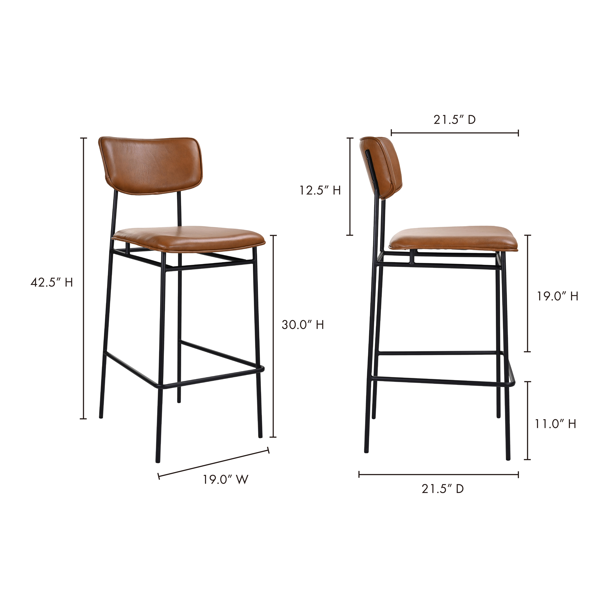 Sailor Bar Stool Bar Stools Moe's    Four Hands, Mid Century Modern Furniture, Old Bones Furniture Company, Old Bones Co, Modern Mid Century, Designer Furniture, Furniture Sale, Warehouse Furniture Sale, Sailor Bar Stool Sale, https://www.oldbonesco.com/