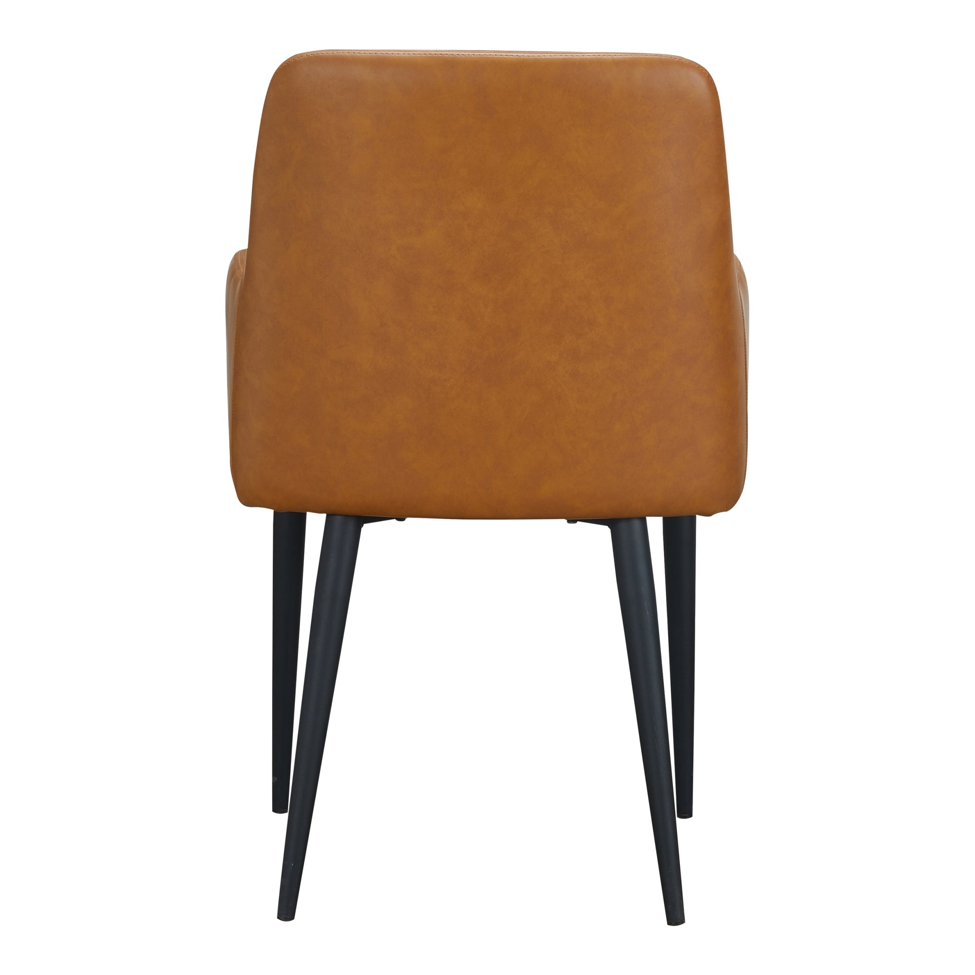 Cantata Dining Chair Tawny Vegan Leather - Set of Two Dining Chairs Moe's    Four Hands, Mid Century Modern Furniture, Old Bones Furniture Company, Old Bones Co, Modern Mid Century, Designer Furniture, Furniture Sale, Warehouse Furniture Sale, Cantata Dining Chair Tawny Vegan Leather - Set of Two Sale, https://www.oldbonesco.com/