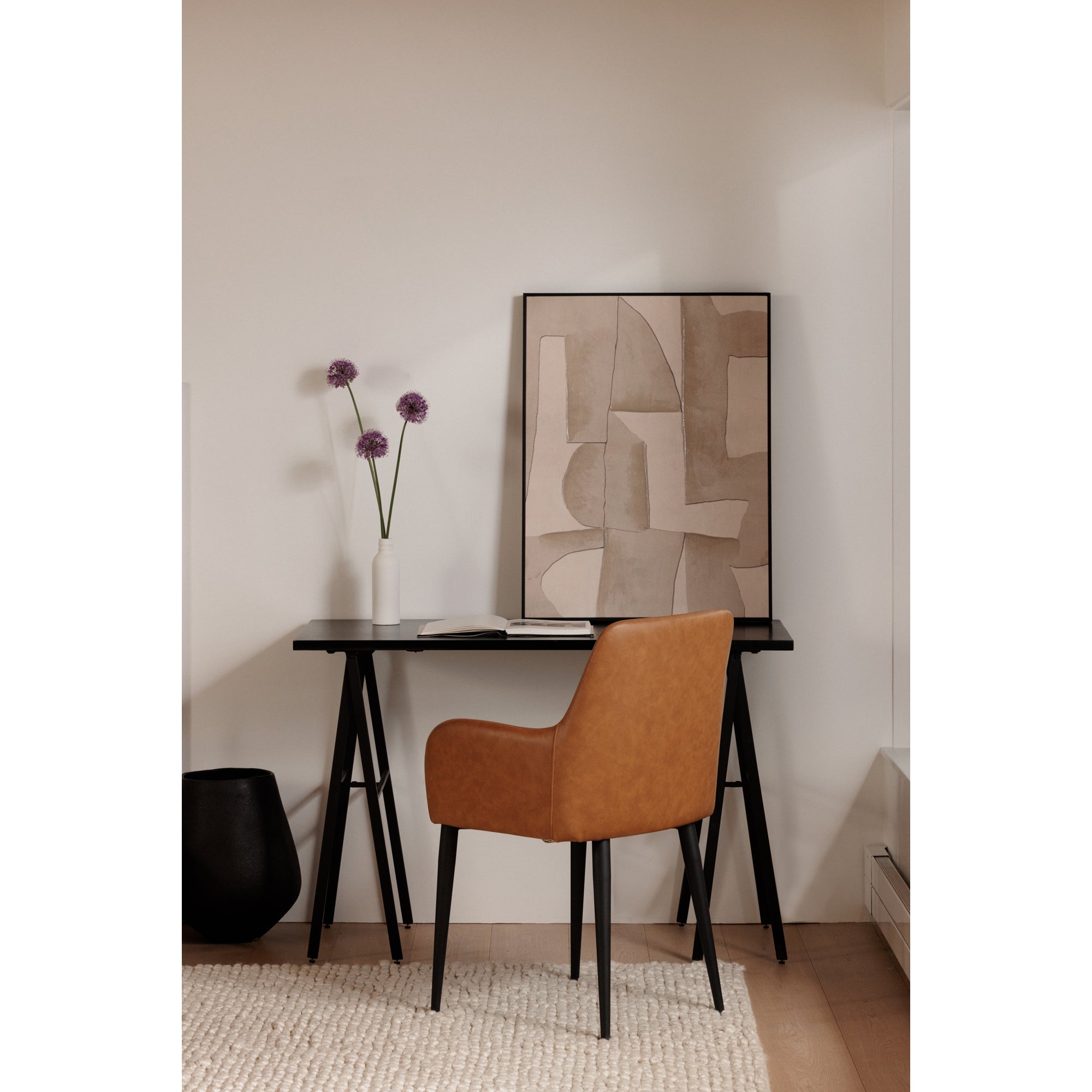 Cantata Dining Chair Tawny Vegan Leather - Set of Two Dining Chairs Moe's    Four Hands, Mid Century Modern Furniture, Old Bones Furniture Company, Old Bones Co, Modern Mid Century, Designer Furniture, Furniture Sale, Warehouse Furniture Sale, Cantata Dining Chair Tawny Vegan Leather - Set of Two Sale, https://www.oldbonesco.com/