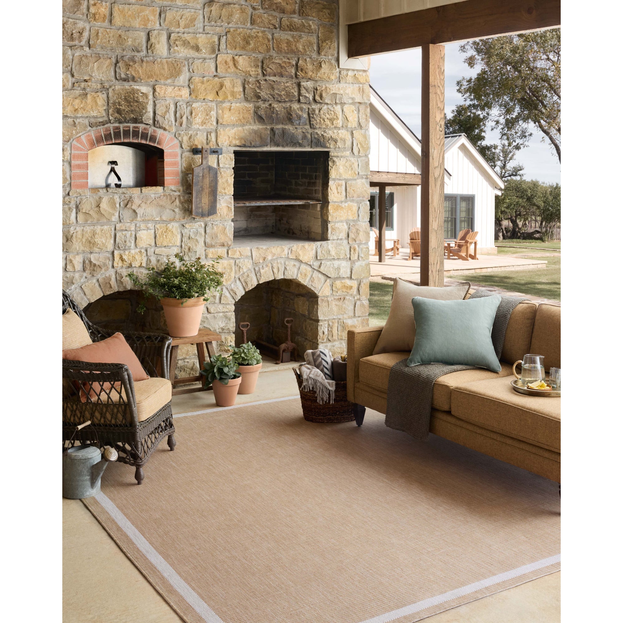 Loloi Easton Wheat/Ivory Rug