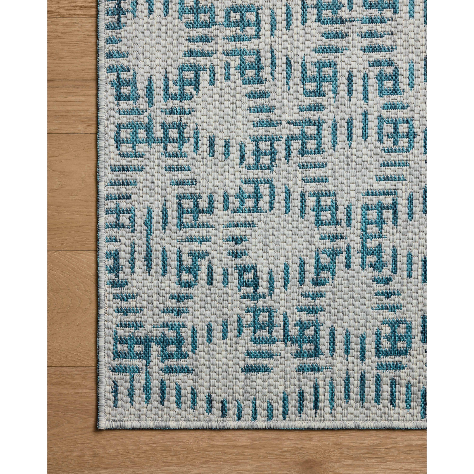 Loloi Easton Fog/Teal Rug