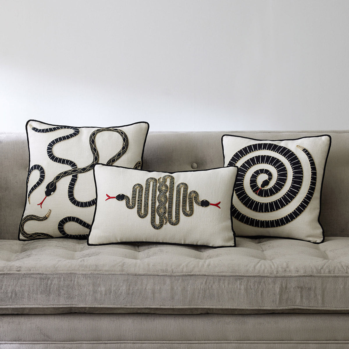 Eden Embroidered Pillow