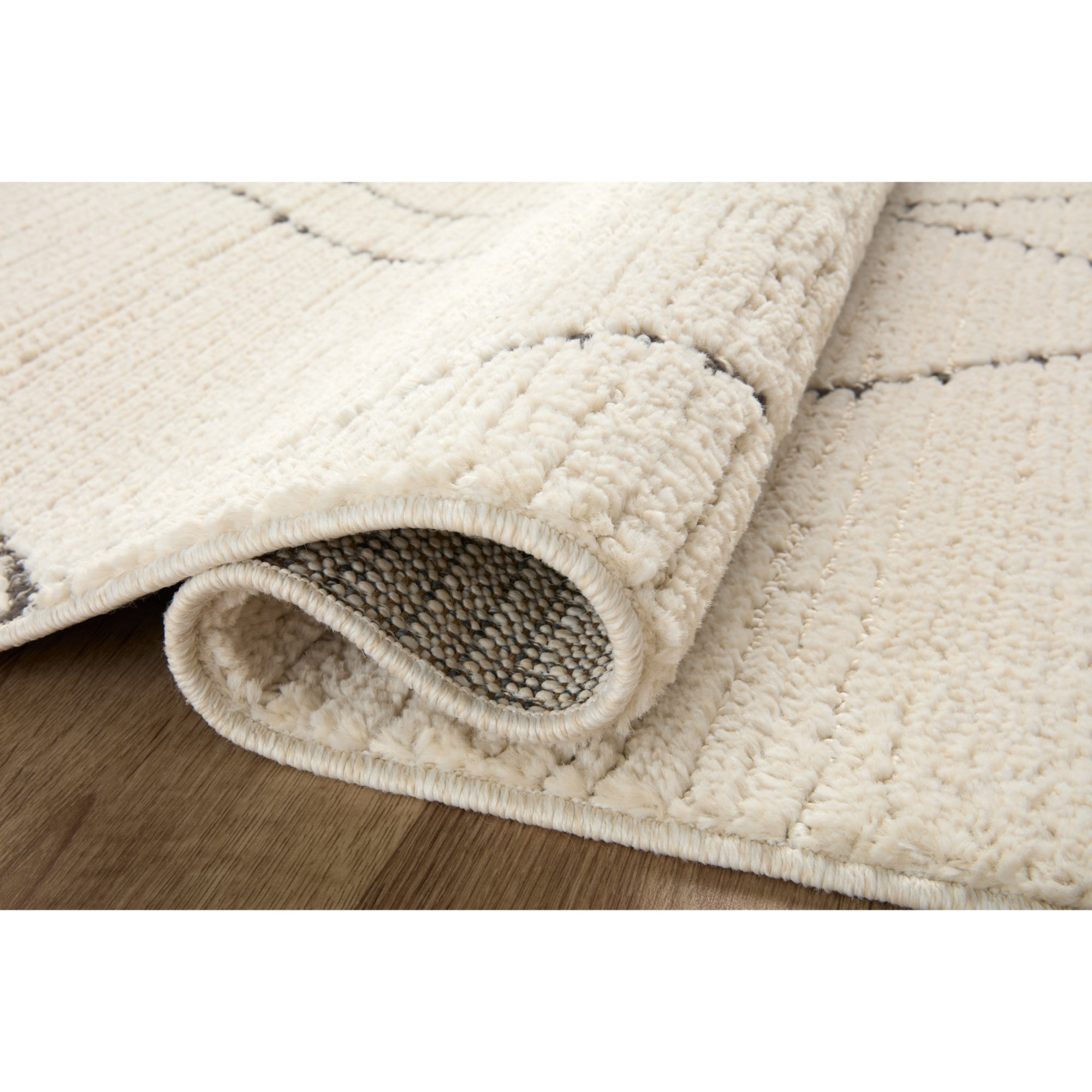 Loloi Fabian Ivory/Charcoal Rug