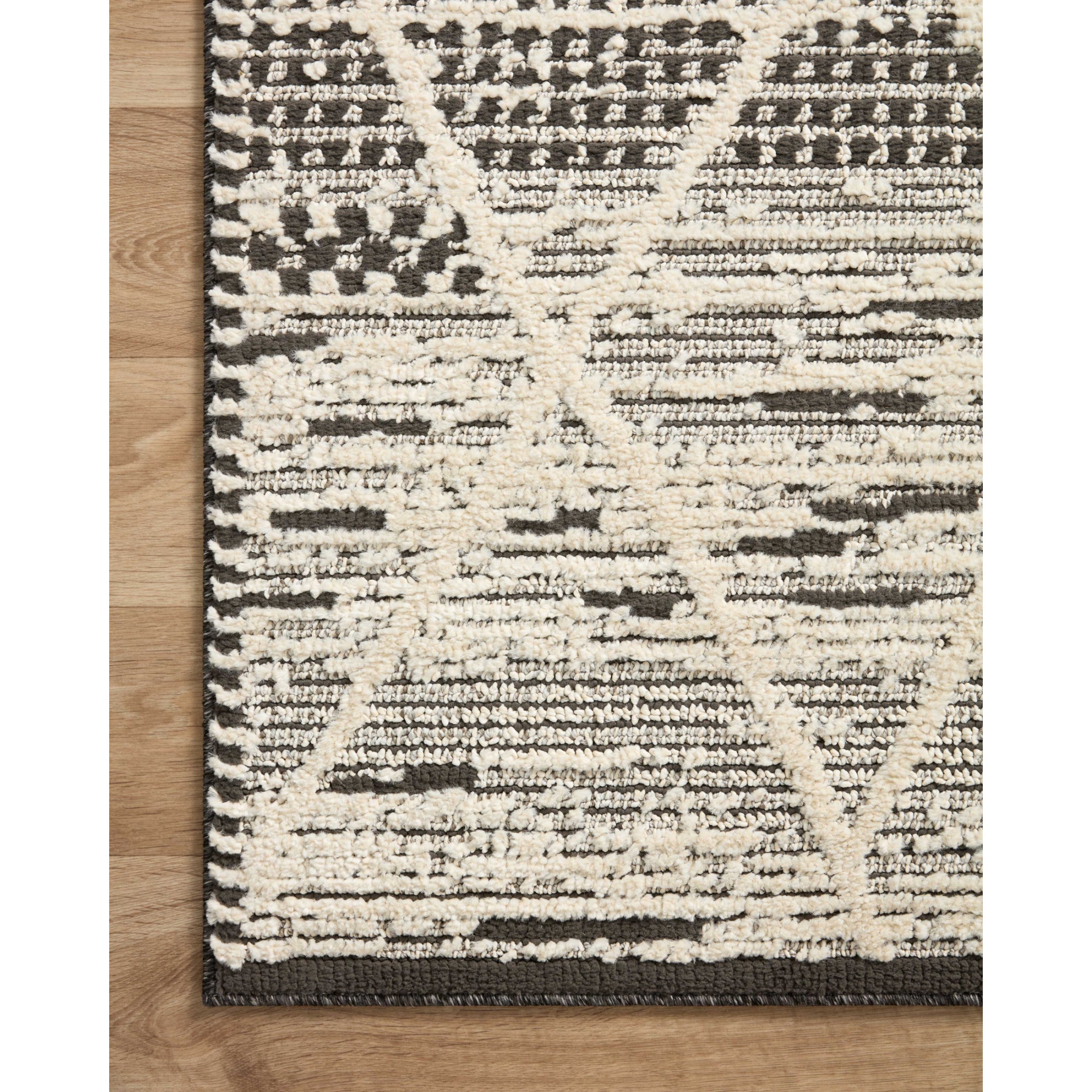 Loloi Fabian FAB-03 Charcoal/Ivory Rug