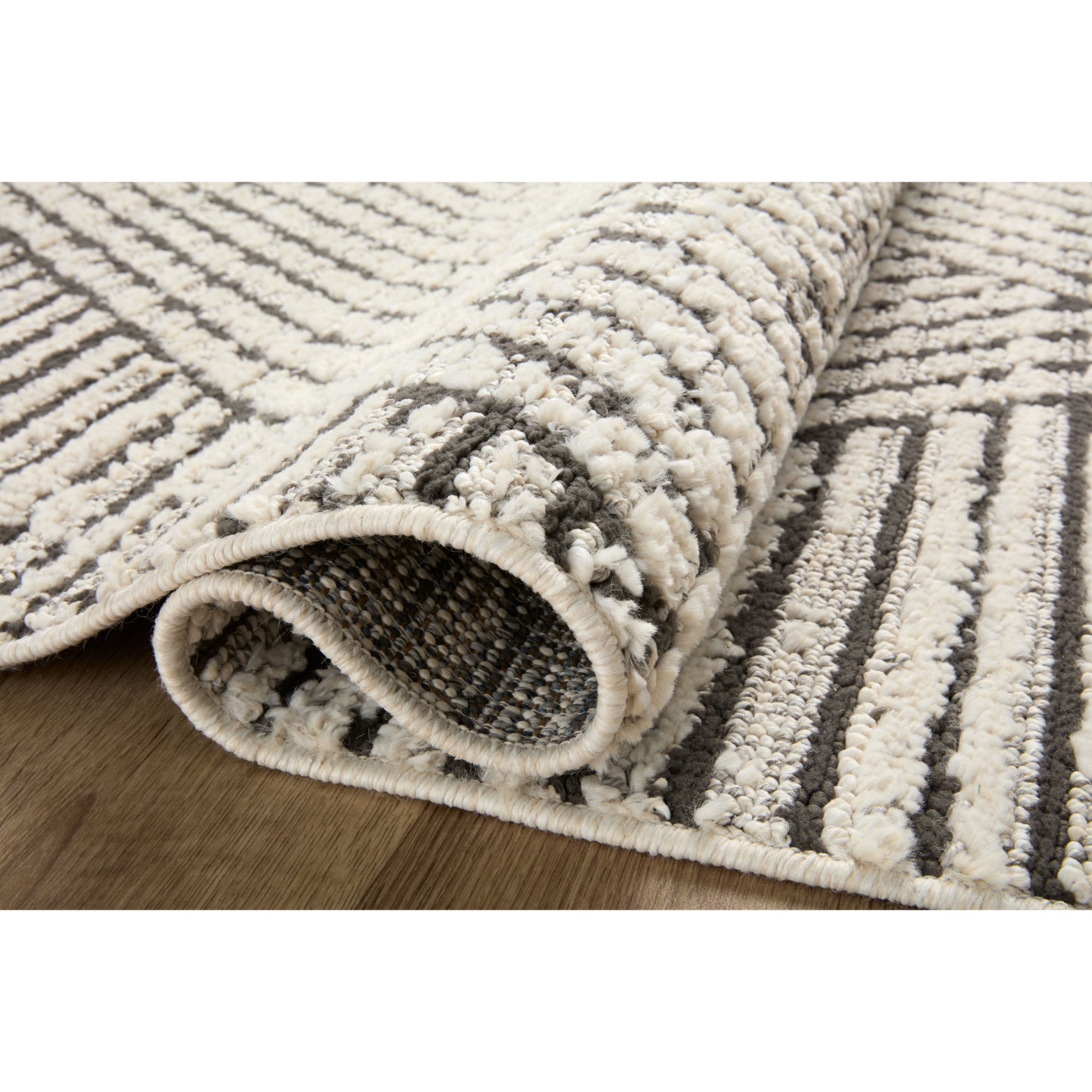 Loloi Fabian FAB-06 Charcoal/Ivory Rug