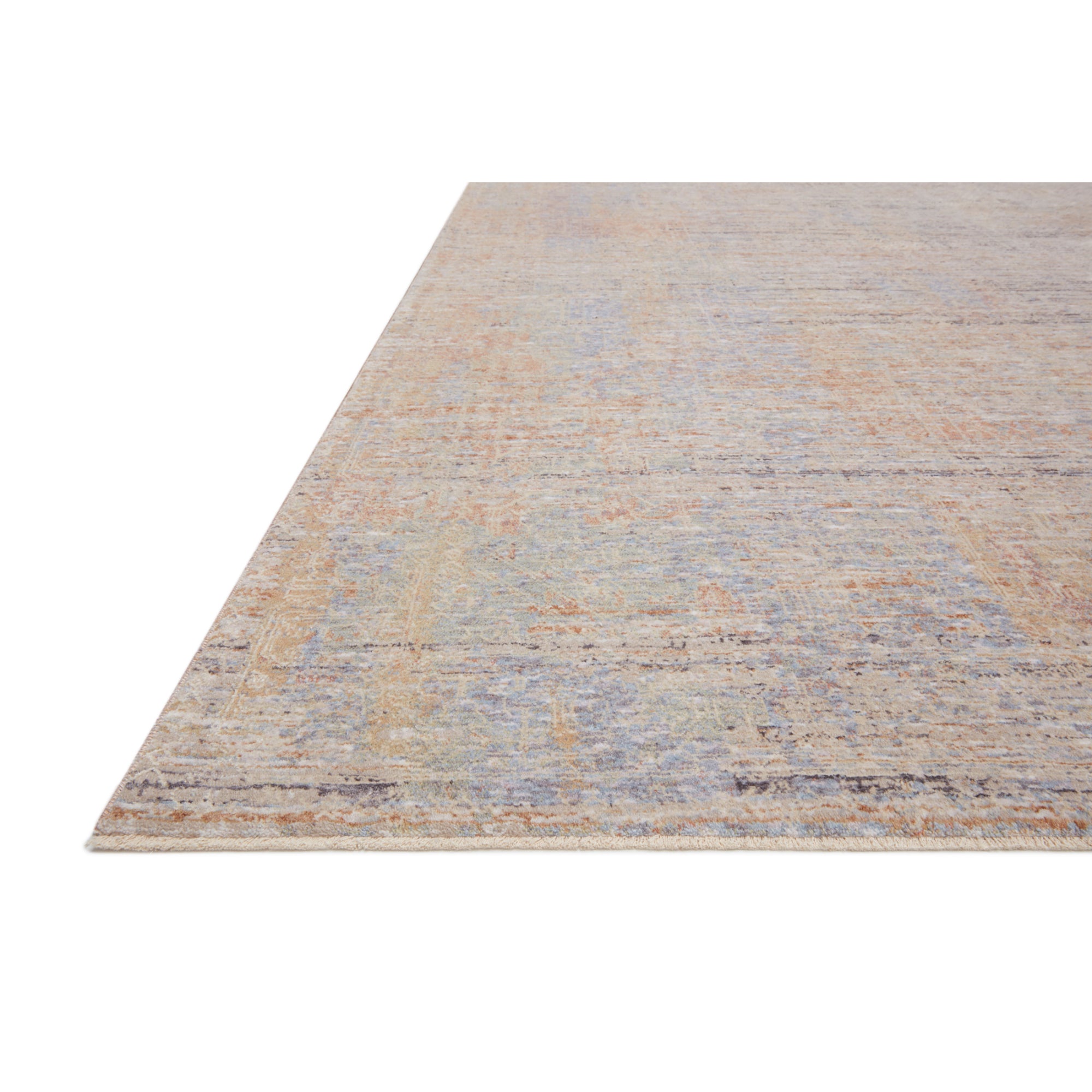 Loloi Faye Santa Fe/Blue 18" x 18" Sample Rug