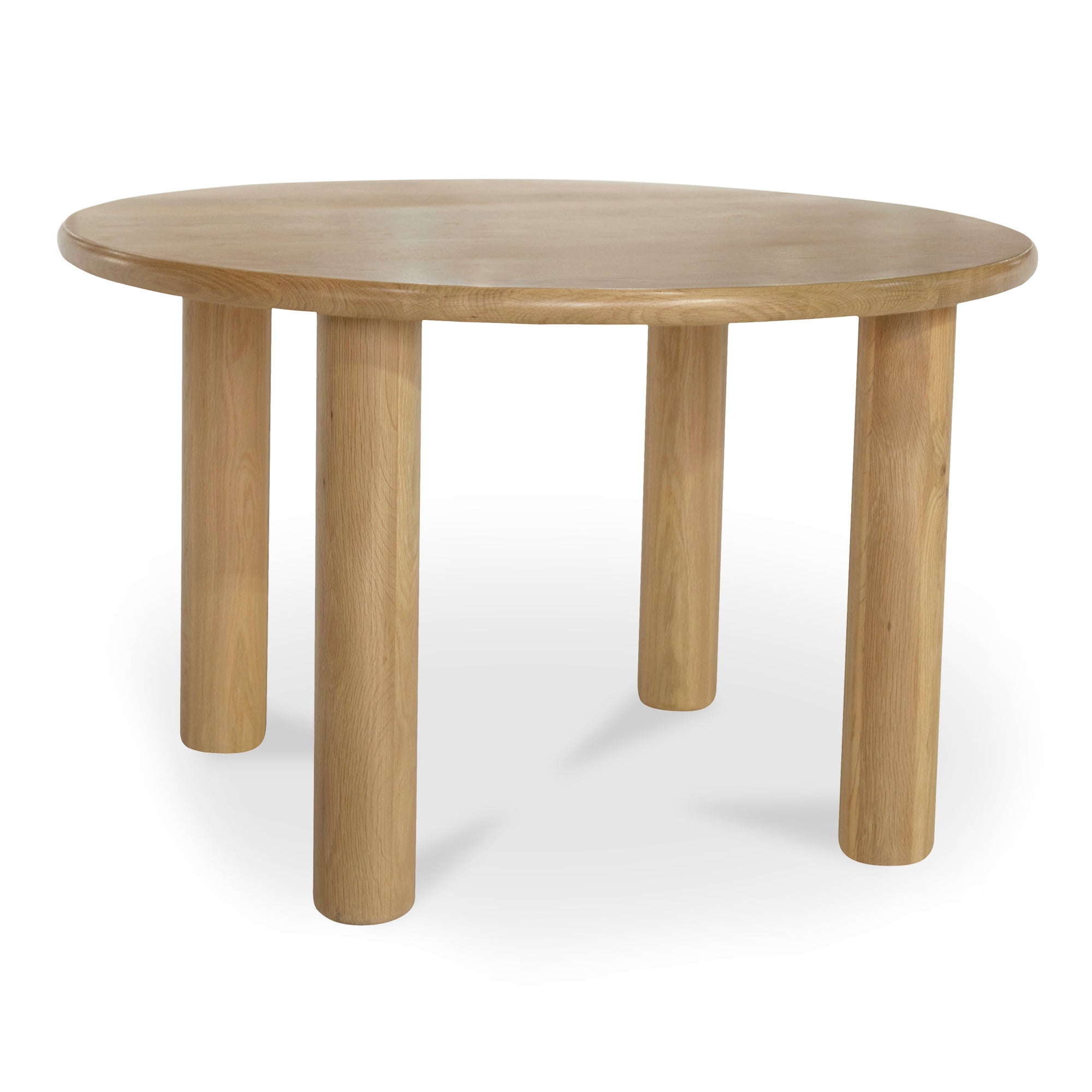 Milo Round Dining Table Oak Dining Tables Moe's Four Hands, Mid Century Modern Furniture, Old Bones Furniture Company, Old Bones Co, Modern Mid Century, Designer Furniture, Furniture Sale, Warehouse Furniture Sale, Milo Round Dining Table Oak Sale, https://www.oldbonesco.com/