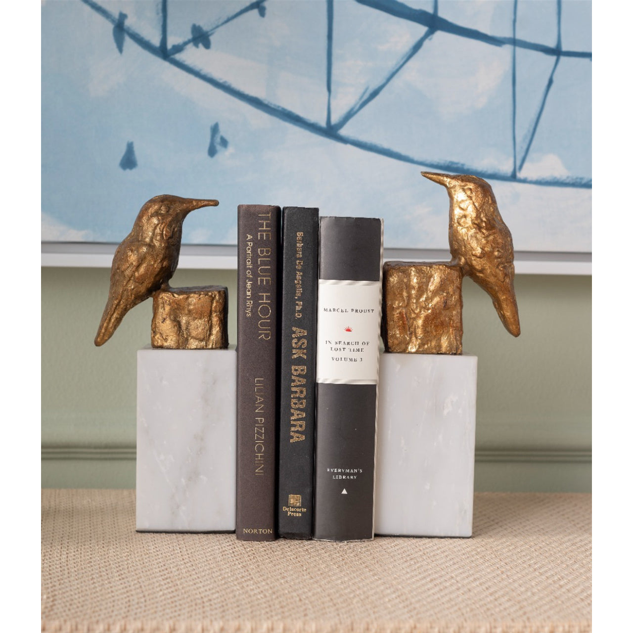 Finch Statue - Set of 2