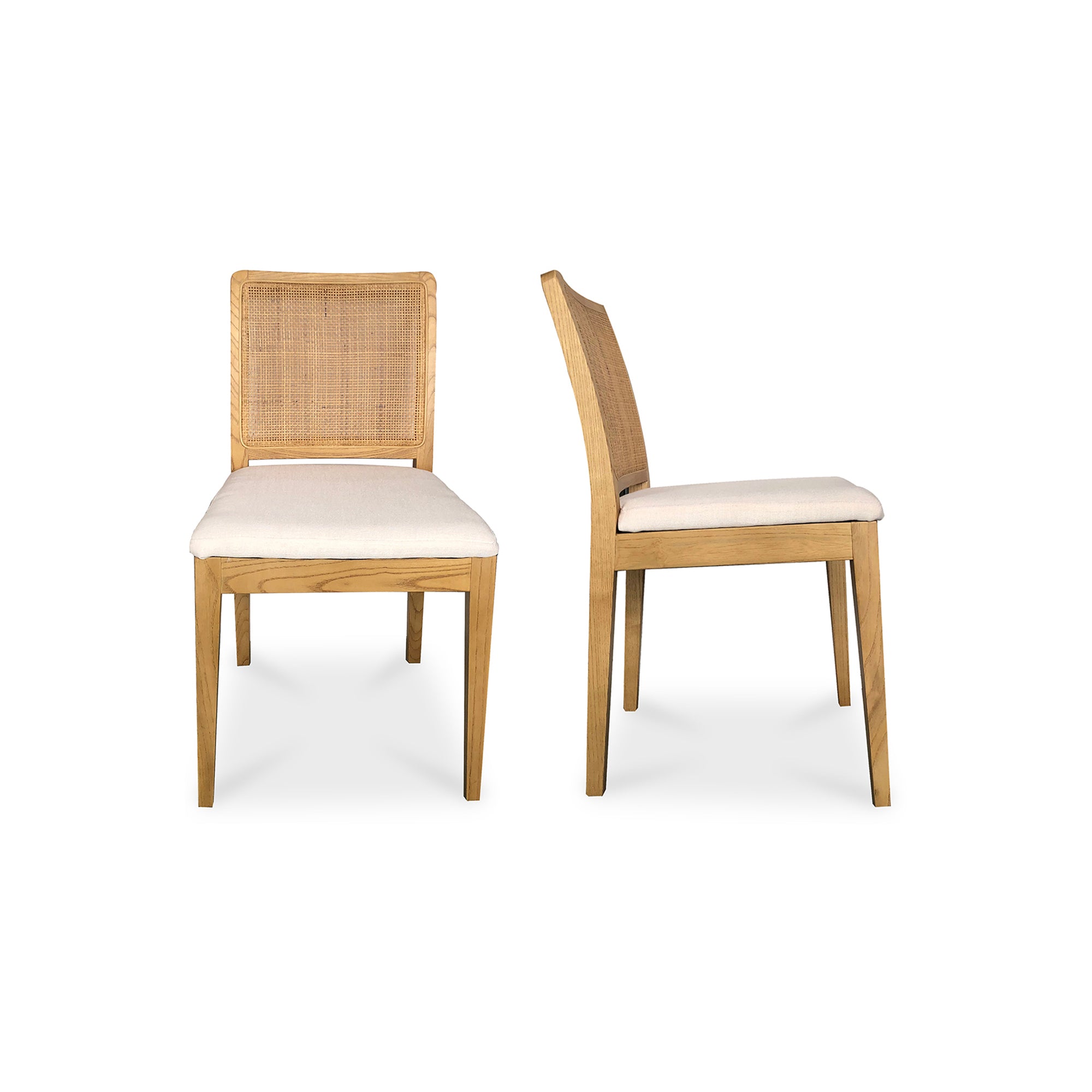 Orville Dining Chair Set of Two NaturalDining Chairs Moe's Natural   Four Hands, Mid Century Modern Furniture, Old Bones Furniture Company, Old Bones Co, Modern Mid Century, Designer Furniture, Furniture Sale, Warehouse Furniture Sale, Orville Dining Chair Set of Two Sale, https://www.oldbonesco.com/
