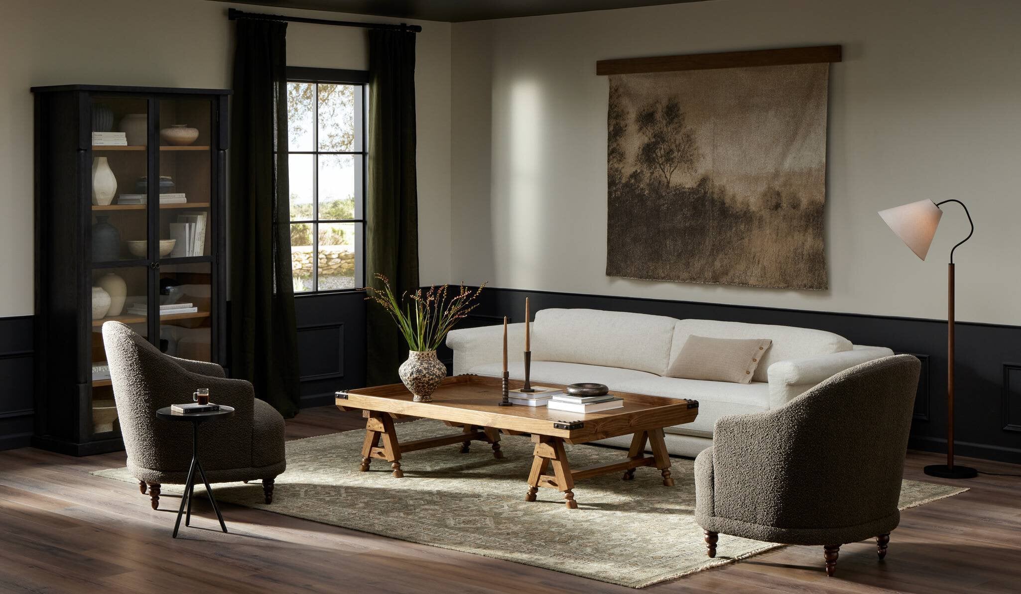 Garner Floor Lamp - Powder Coated Black Floor Lamps Four Hands Floor Lamps,https://www.oldbonesco.com,Mid Century Furniture, Furniture Sale, Old Bones Co, Mid Century Sale, Four Hands Furniture, Sale,Gus, Sale,Perigold Garner Floor Lamp - Powder Coated Black Floor Lamps Sale, Perigold Sale Garner Floor Lamp - Powder Coated Black,Garner Floor Lamp - Powder Coated Black Lulu and Georgia,Burke Decor Sale Garner Floor Lamp - Powder Coated Black, open box furniture,Open Box Garner Floor Lamp - Powder Coated