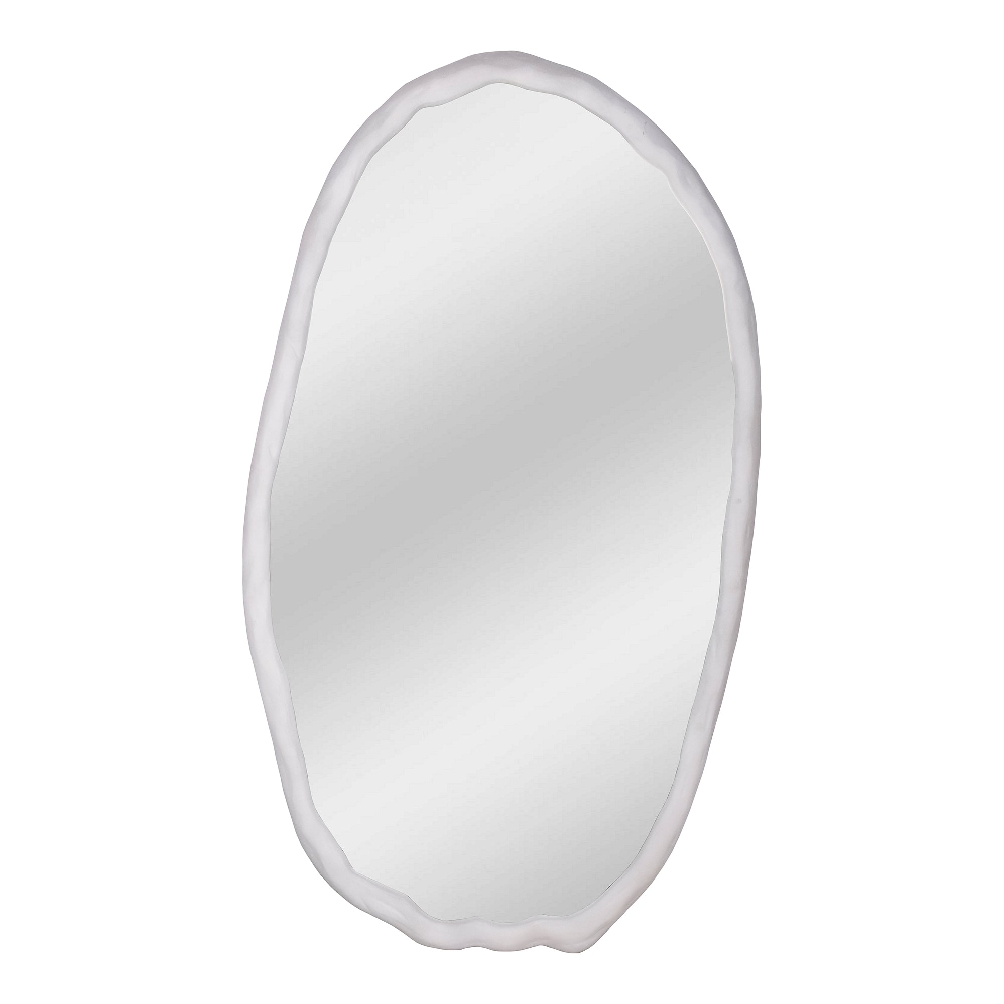 Foundry Oval Mirror WhiteMirrors Moe's White Four Hands, Mid Century Modern Furniture, Old Bones Furniture Company, Old Bones Co, Modern Mid Century, Designer Furniture, Furniture Sale, Warehouse Furniture Sale, Foundry Oval Mirror Sale, https://www.oldbonesco.com/