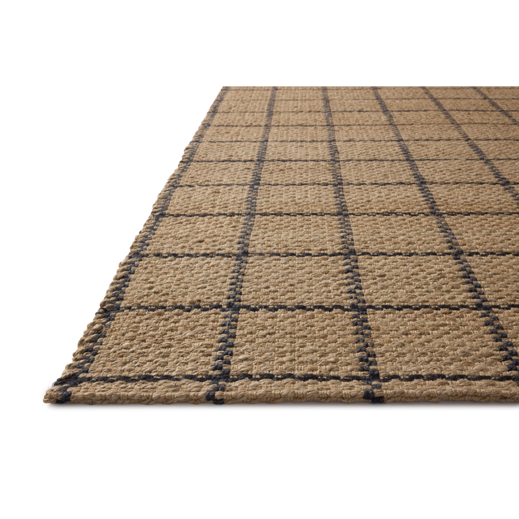 Chris Loves Julia x Loloi Fletcher Natural/Black Rug