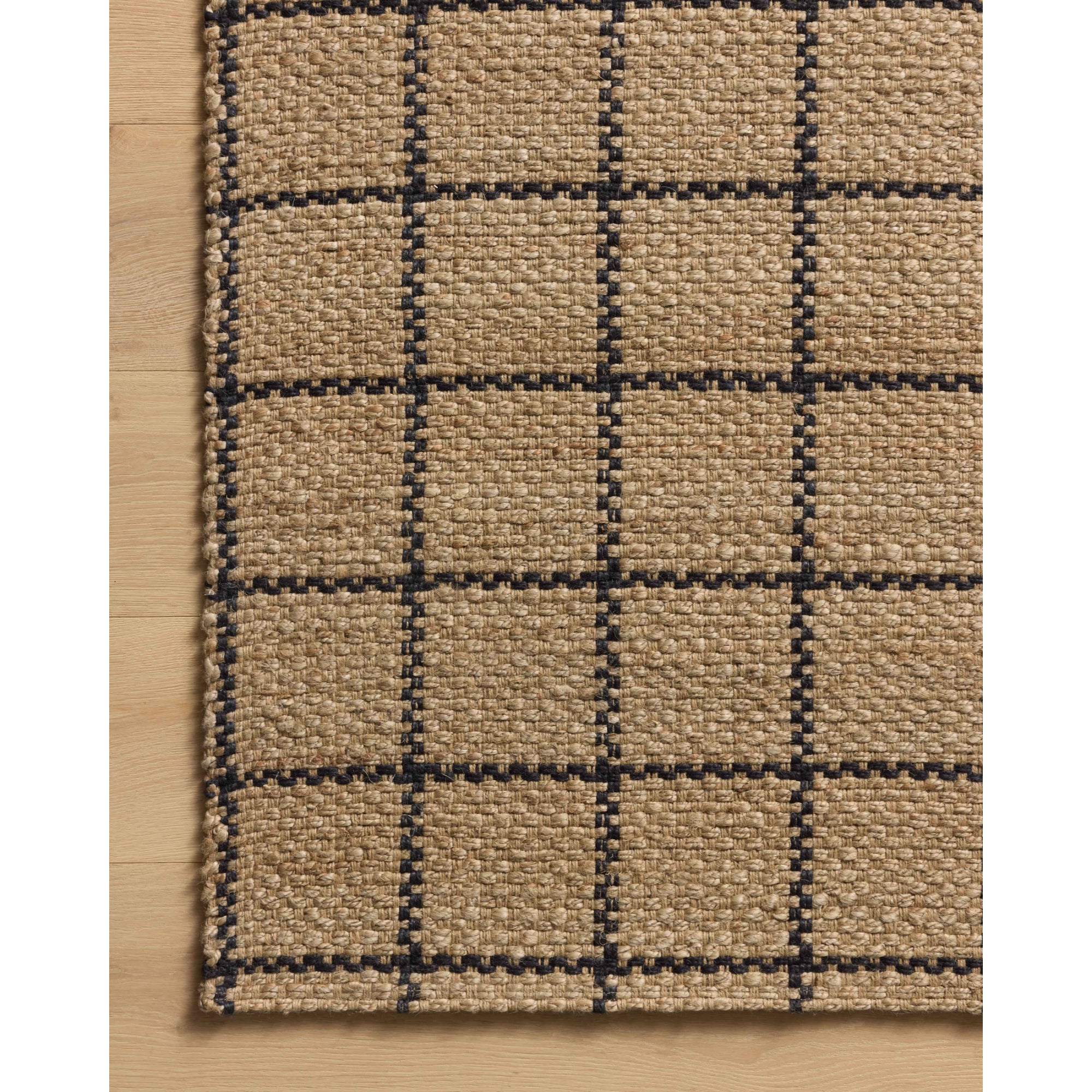 Chris Loves Julia x Loloi Fletcher Natural/Black Rug
